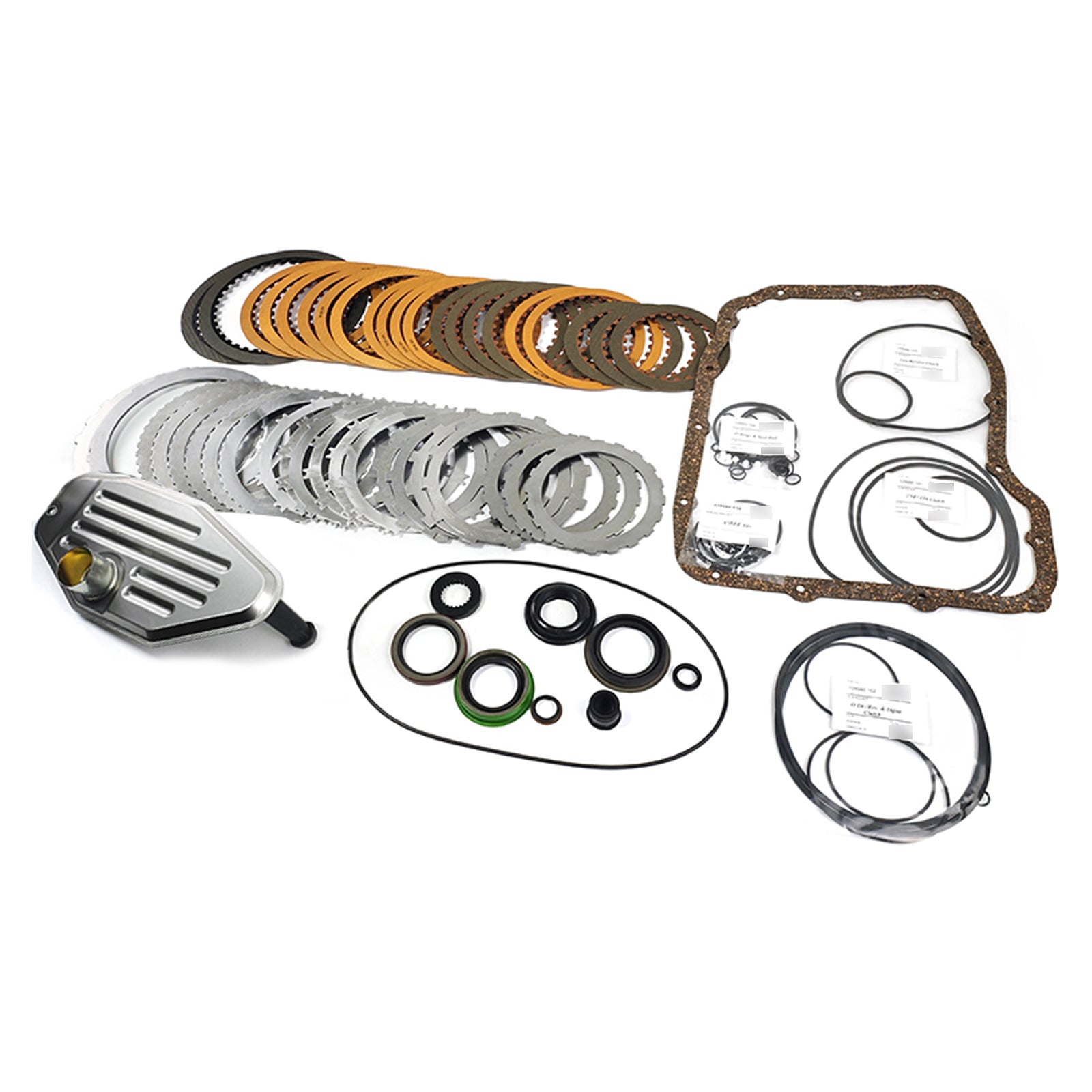 1997-UP FORD/LINCOLN/MAZDA/MERCURY 4WD 5R44E 4R44E 5R55E Master Rebuild Kit ForFilter Clutch Plates