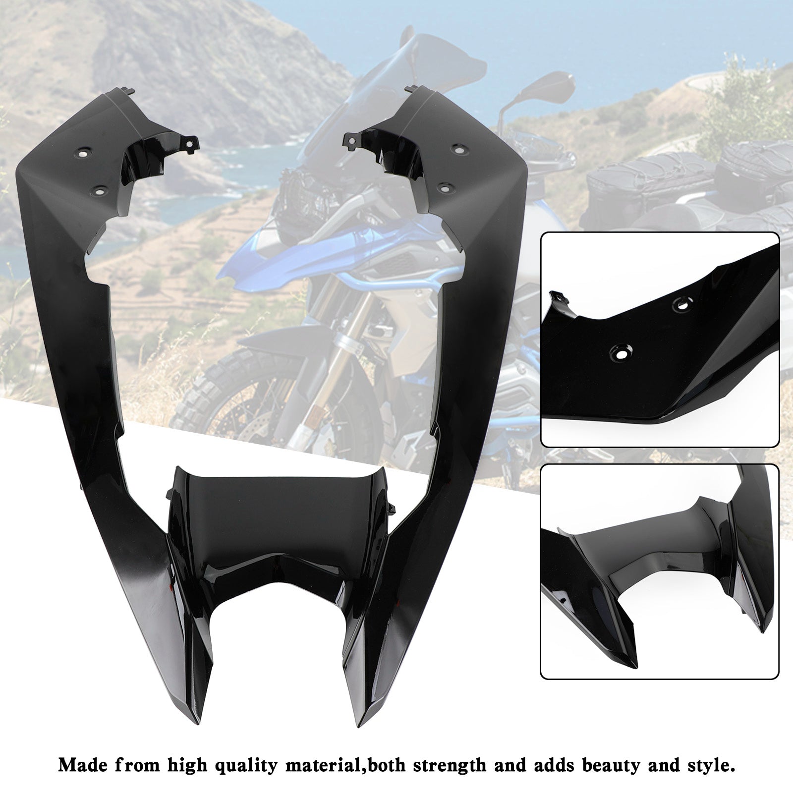 2019-2023 BMW R1250GS ADV Front Nose Fairing Beak Fender Cover