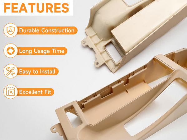 2002-2006 BMW E46 325i 328i Center Console Armrest Trim Base For Left Hand Drive