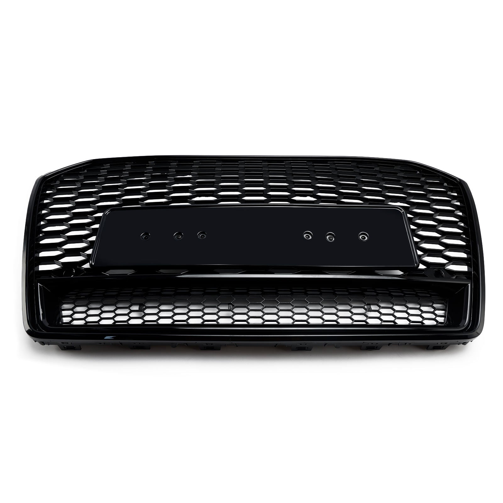 2016 2017 2018 Audi A6 S6 C7 C7PA RS6 Style Honeycomb Mesh Front Grill Grille Black