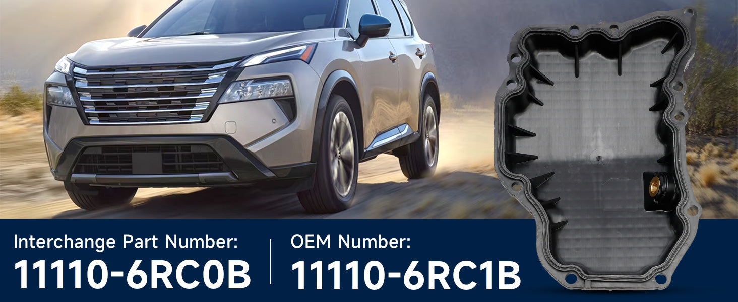 Engine Oil Pan 11110-6RC1B For Nissan Rogue 1.5 2023-2024