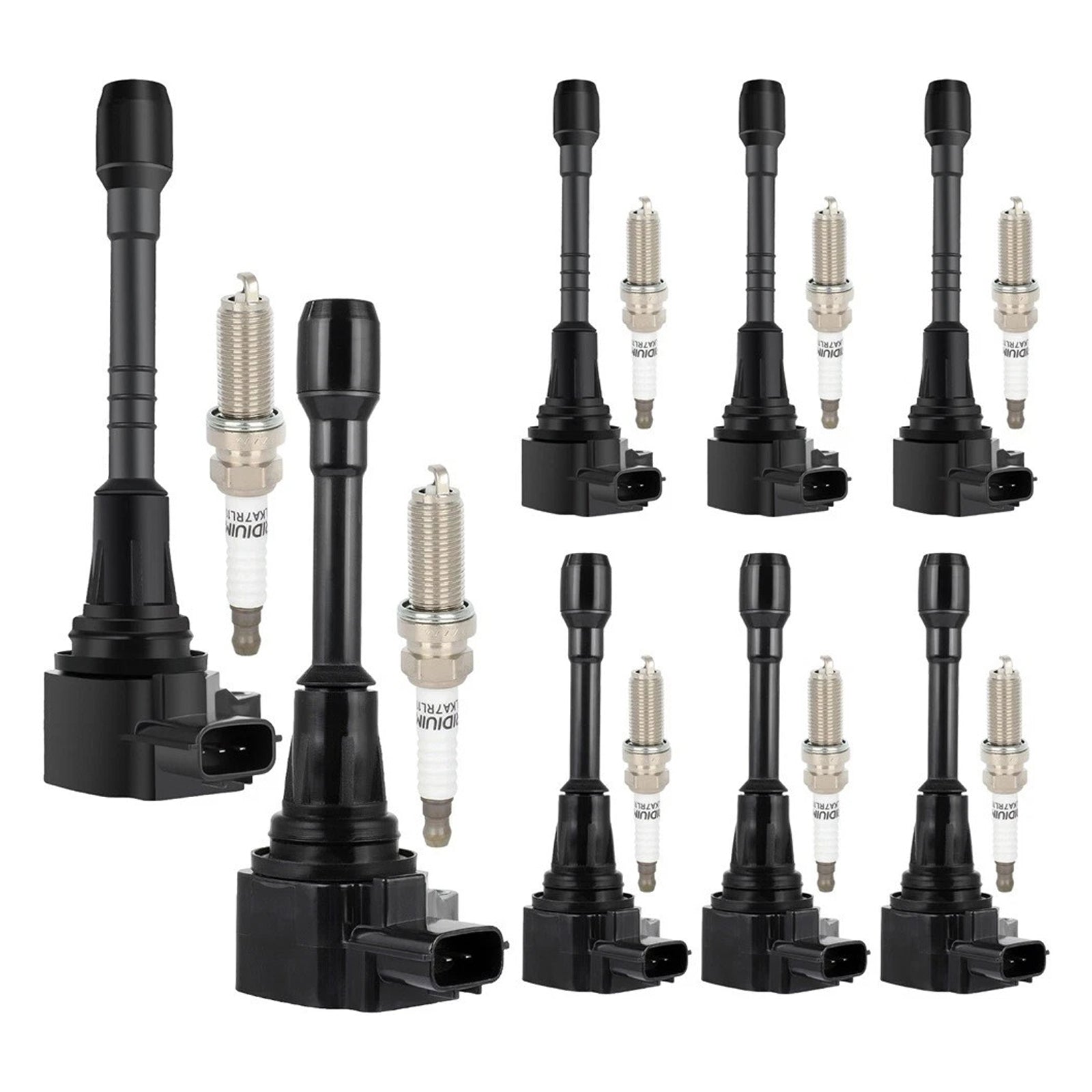 8X Ignition Coil & Spark Plug Kit UF650 For Infiniti QX80 5.6L V8 2014-2019