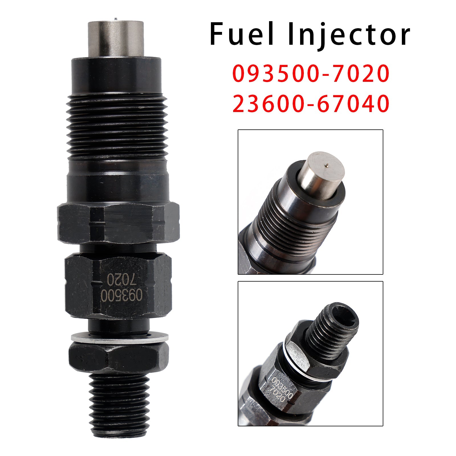 1Pcs Fuel Injector For Hilux Surf Prado 1KZ-TE 3.0L 093500-7020 23600-67040