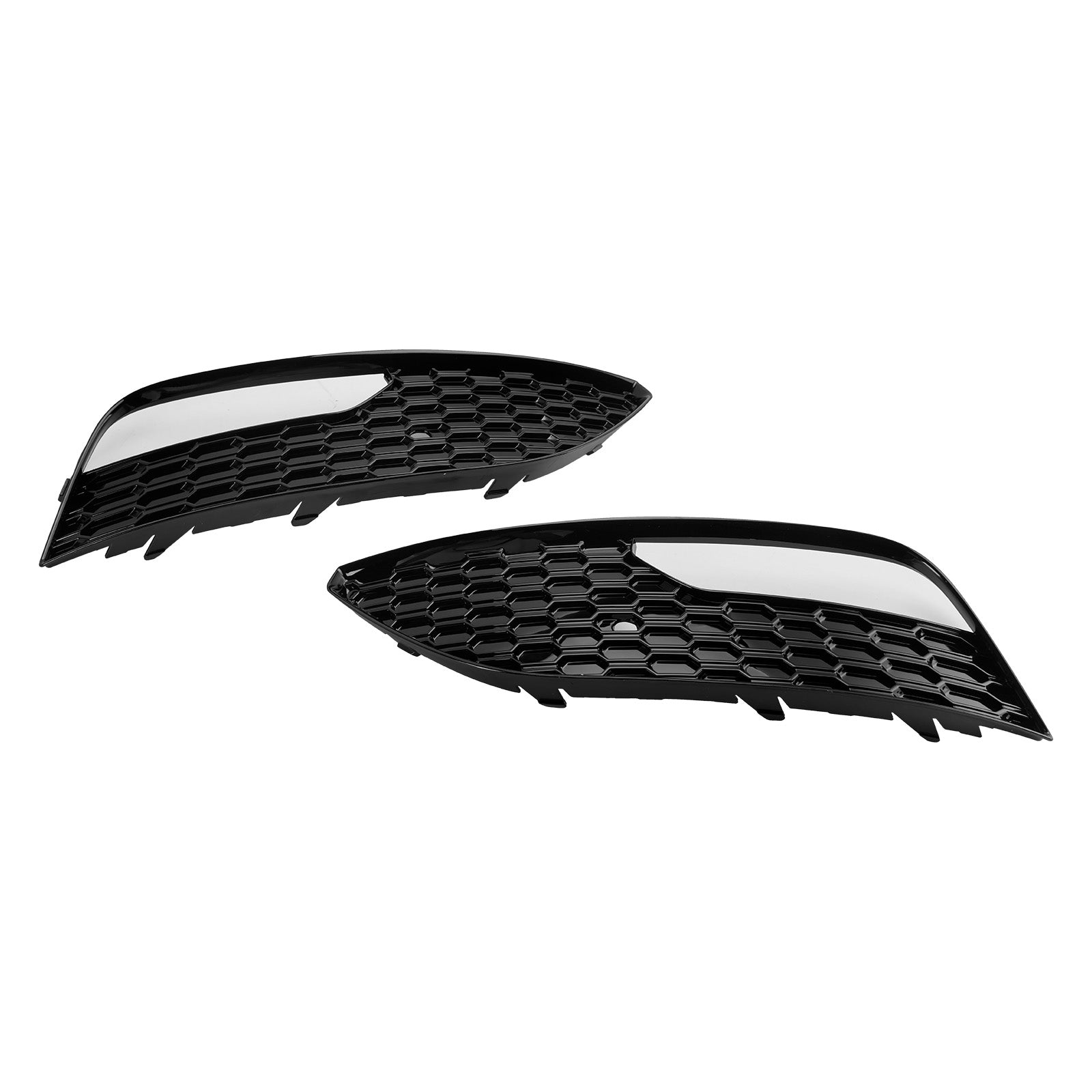 2012-2016 Audi A3 2PCS Front Bumper Fog Light Cover Grille Grill