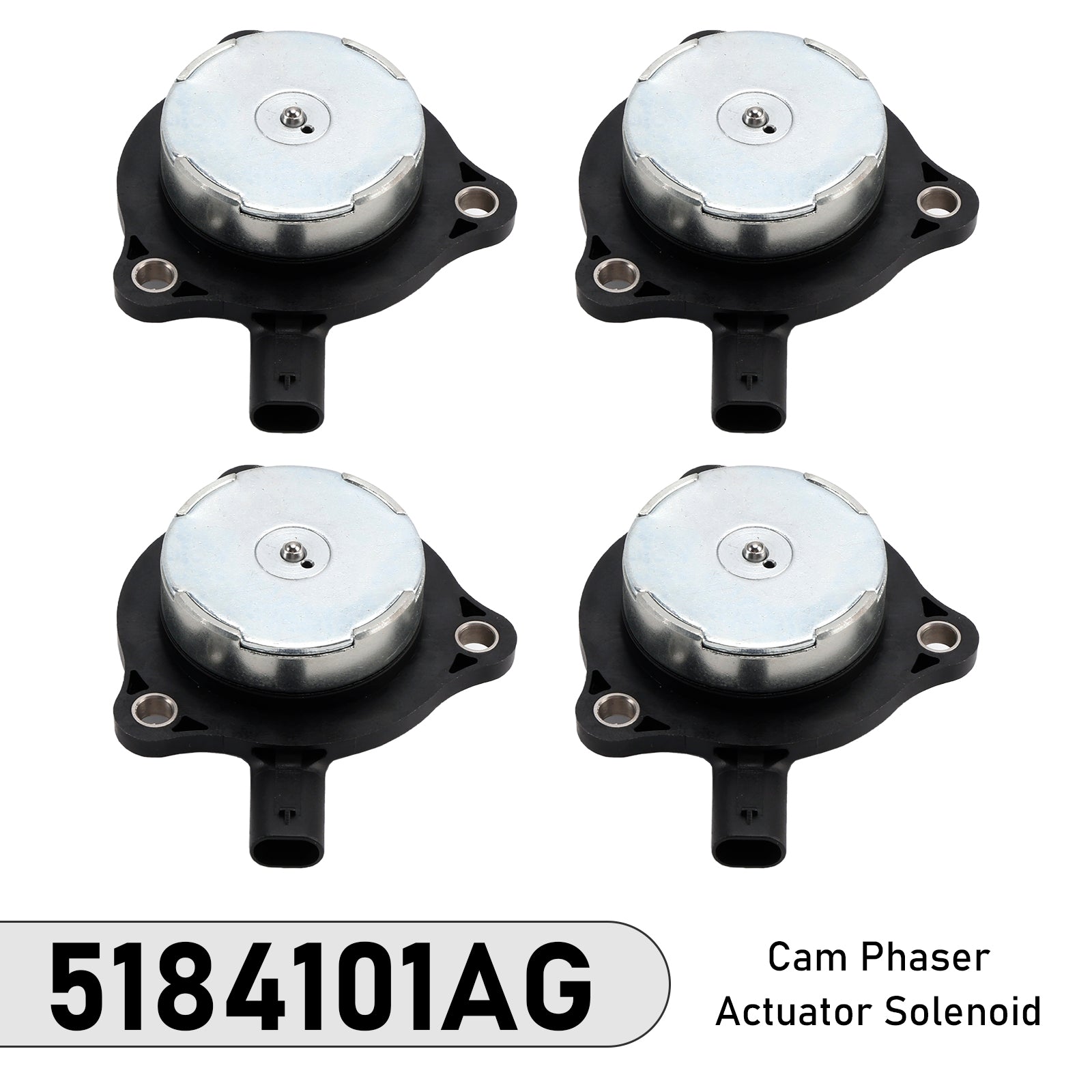 2013-2018 For Ram 1500 3.6L V6 - Flex 4PCS Cam Phaser Actuator Solenoid 5184101AG