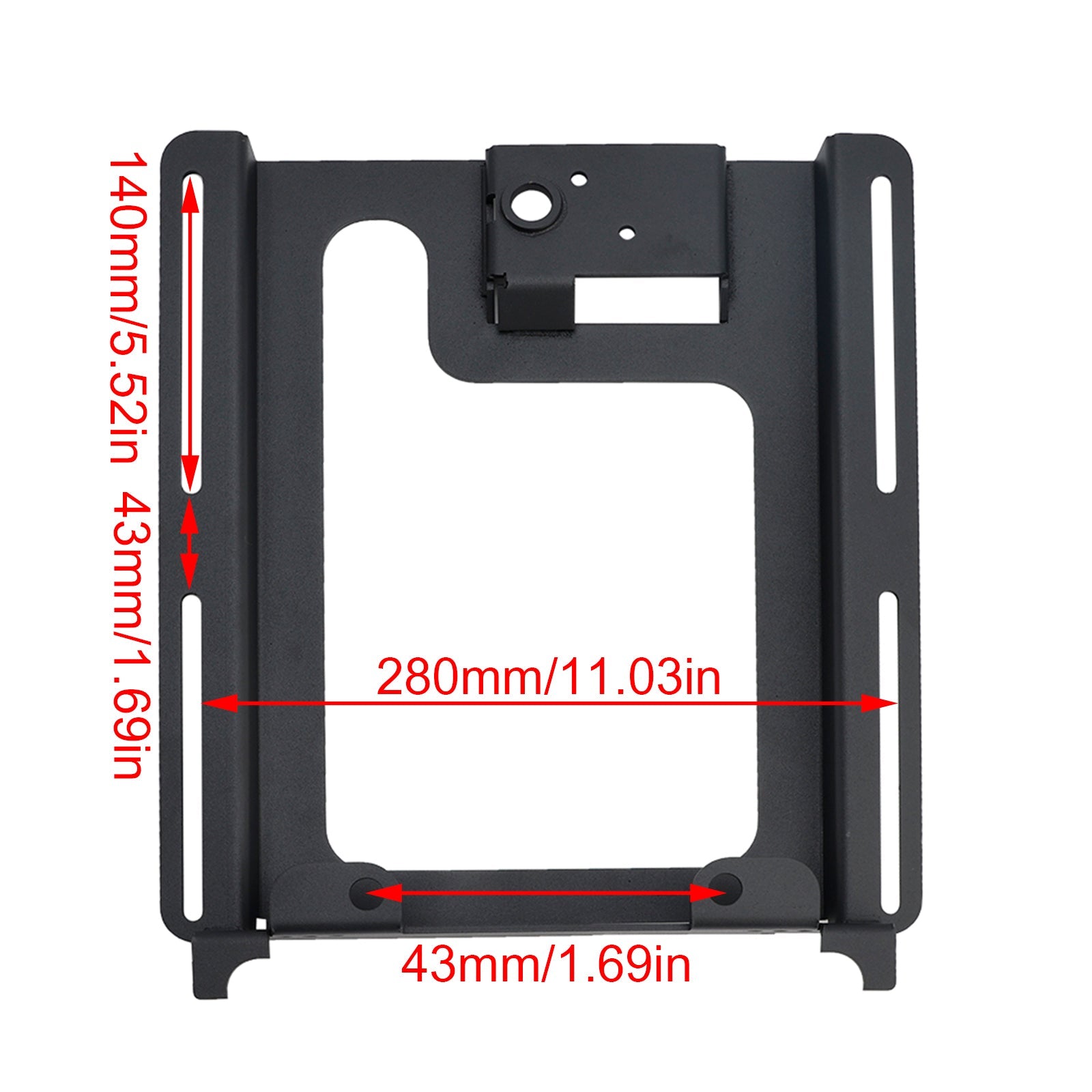 2015-up Polaris RZR S 900 2X Lower Recline Seat Bases Set