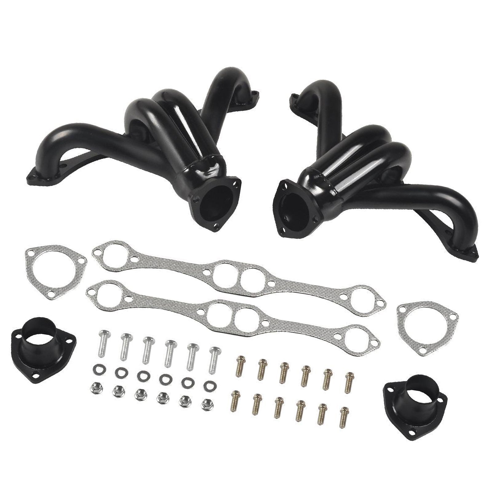 Exhaust Manifold Header Fit Chevy Small Block SB V8 262 265 283 305 327 350 400