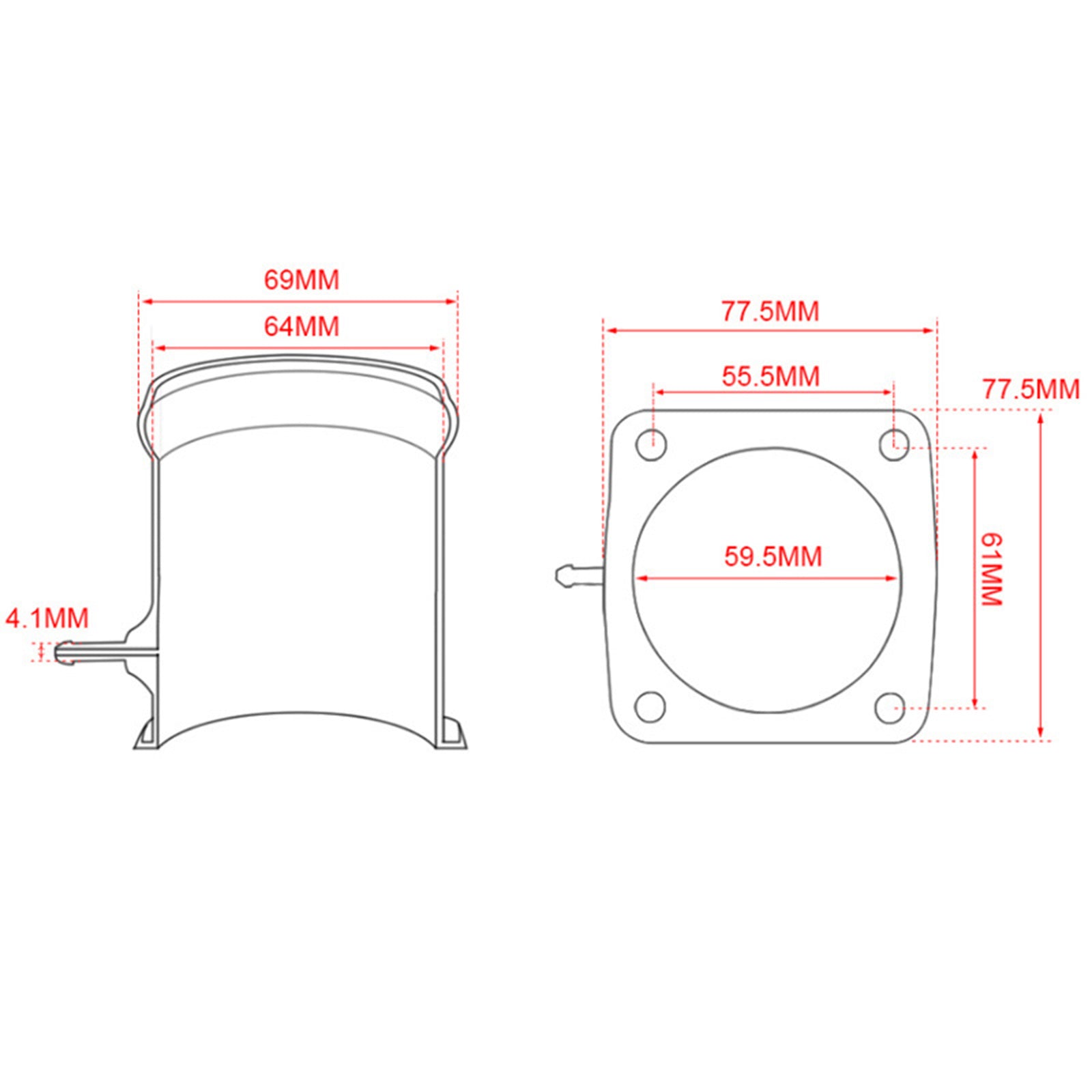 EGR Blanking Blank Kit for Mercedes-Benz E300 W210 S210 OM606 3.0 TD Engine