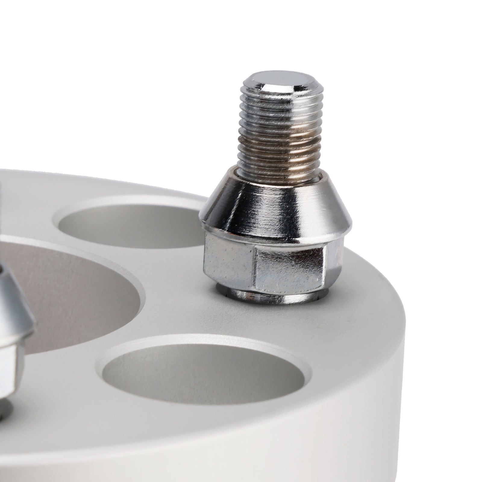 1" Wheel Spacers Kit Cable Golf Carts Lug Nuts Silver For Yamaha Club Car Ezgo