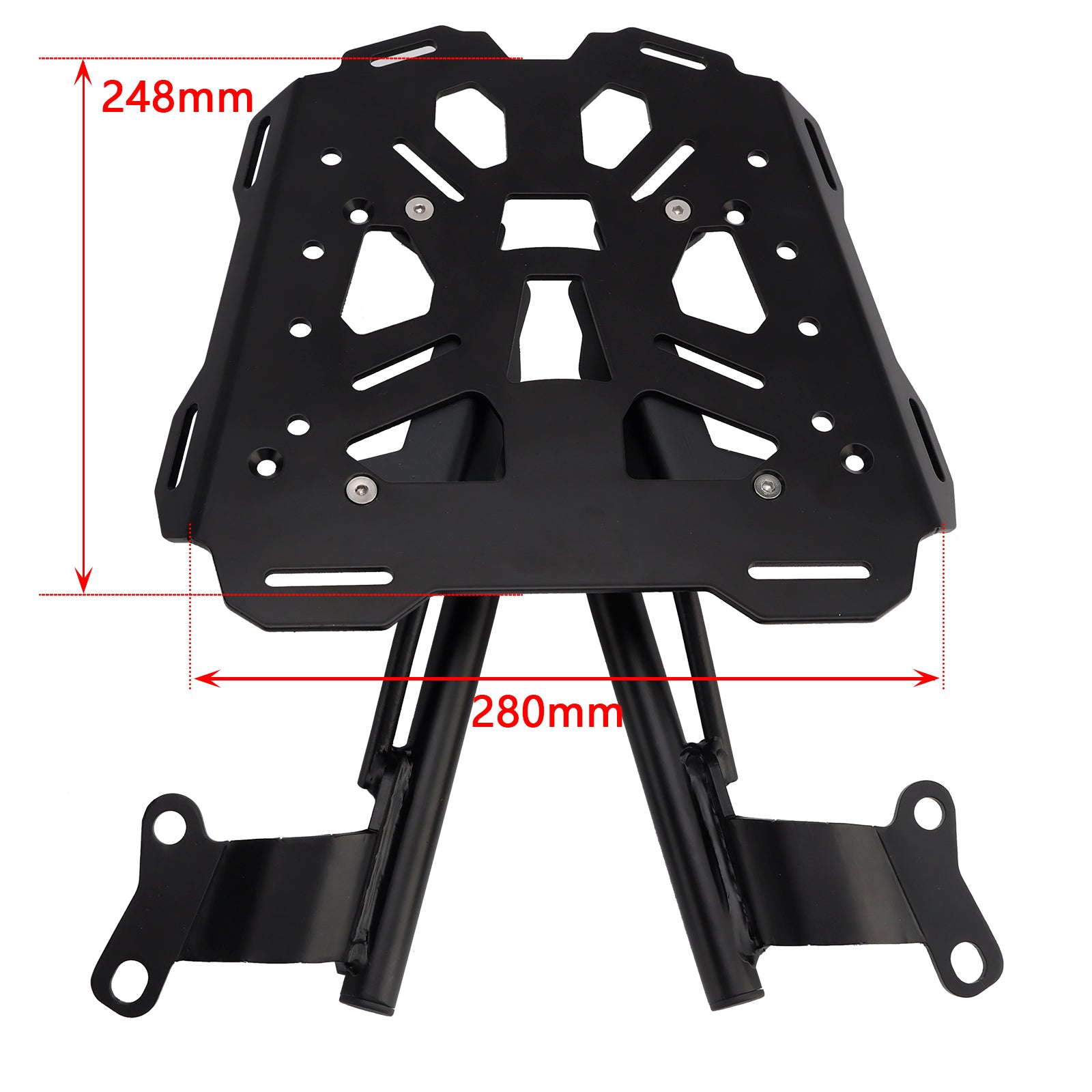 2013-2023 for Honda CB500X Rear Cargo Rack Luggage Carrier-Black