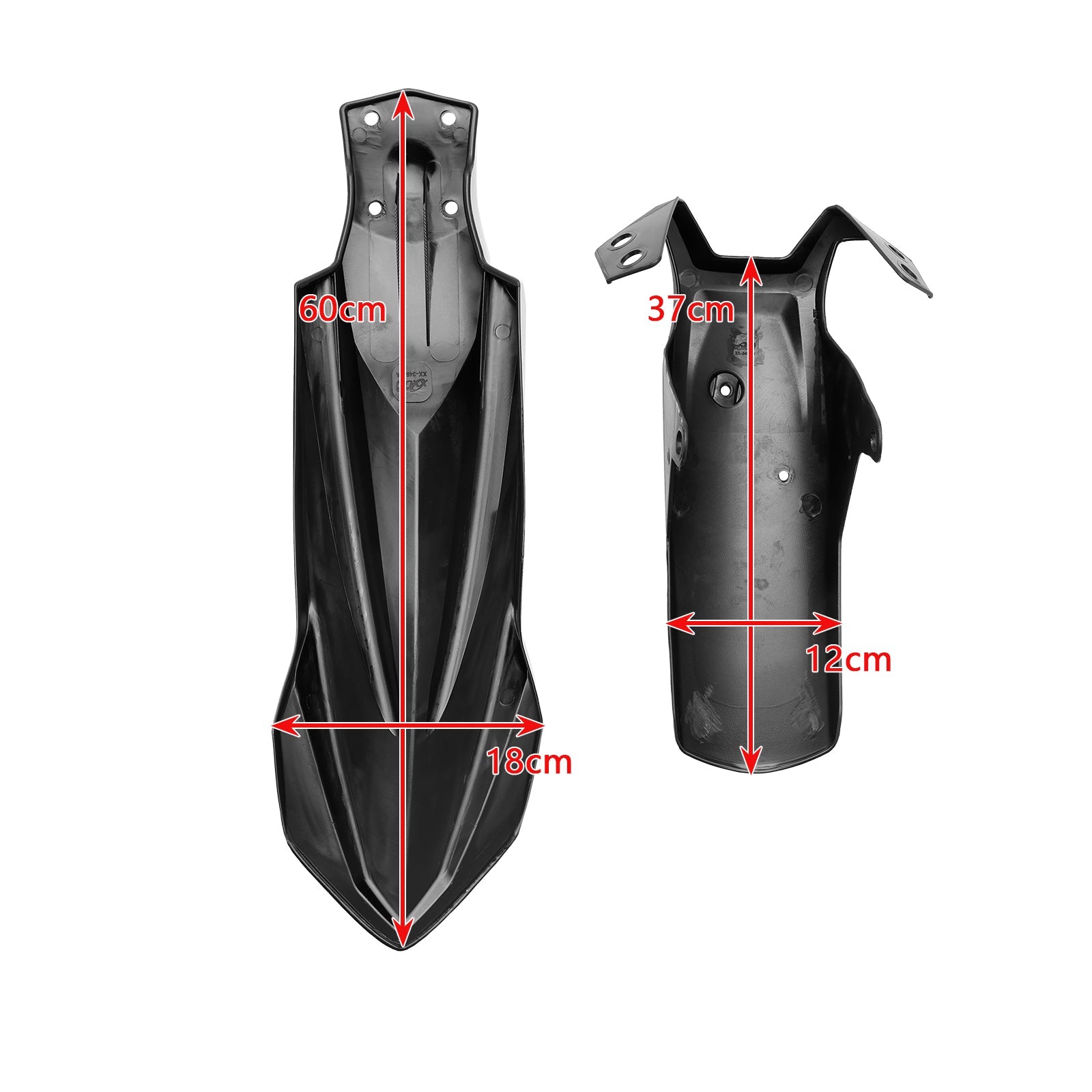 High Front Fender Mudguard Fairing For Yamaha Tenere 700 2019-2024