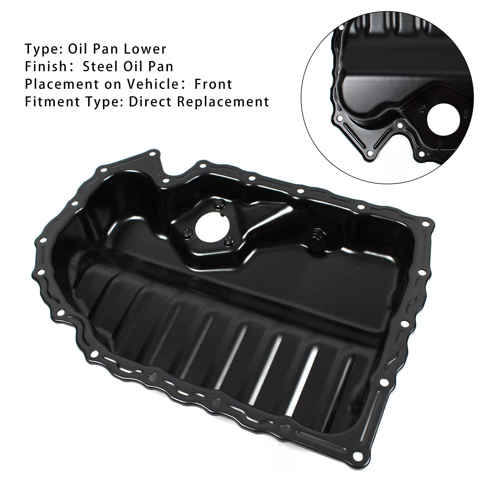 2006-2014 VW Jetta 2.5L Oil Pan Lower 06J103600E 06J103600AF 264-713