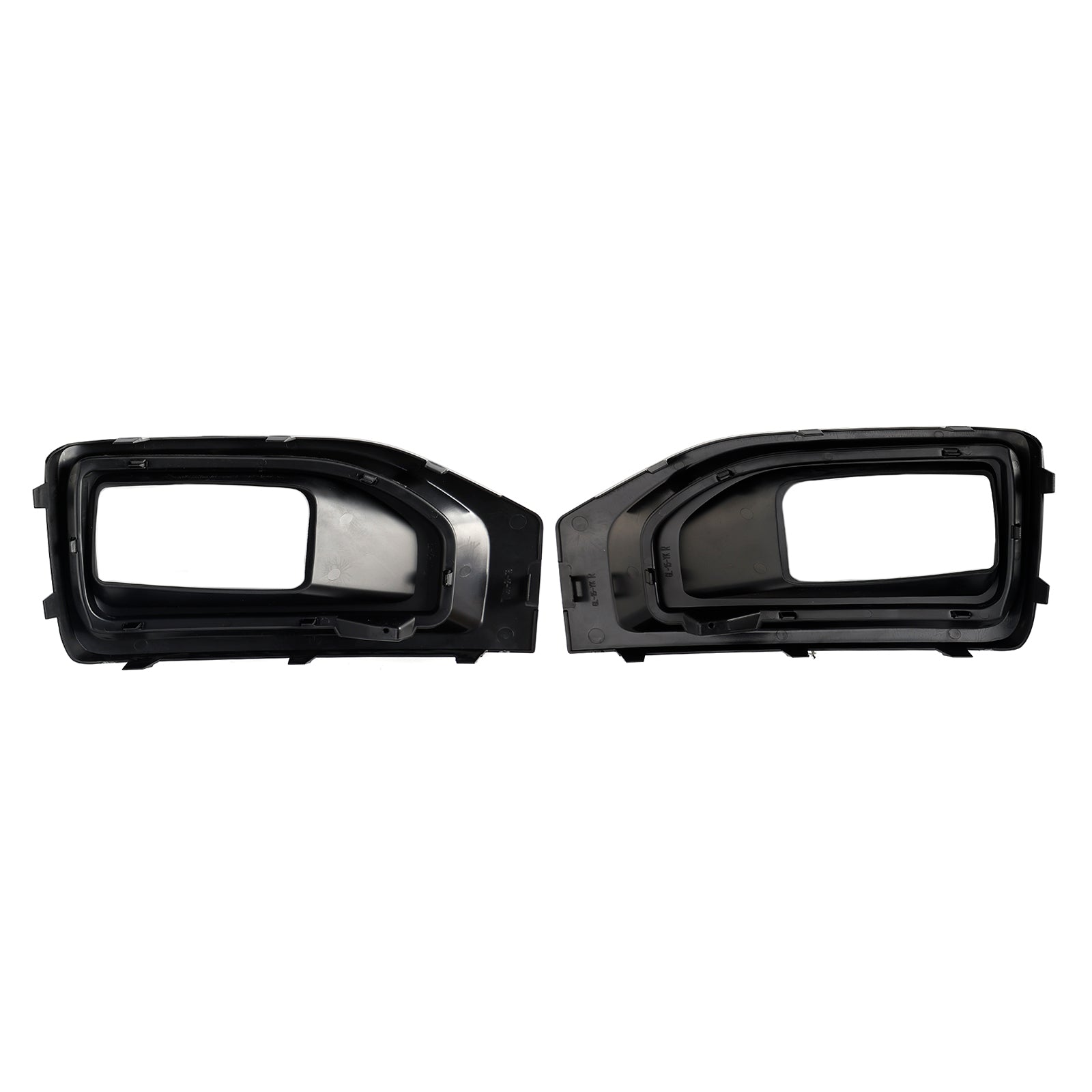 Fog Light Lamp Cover Gloss Black Trim Pair For GMC Yukon / Yukon XL 2015-2020