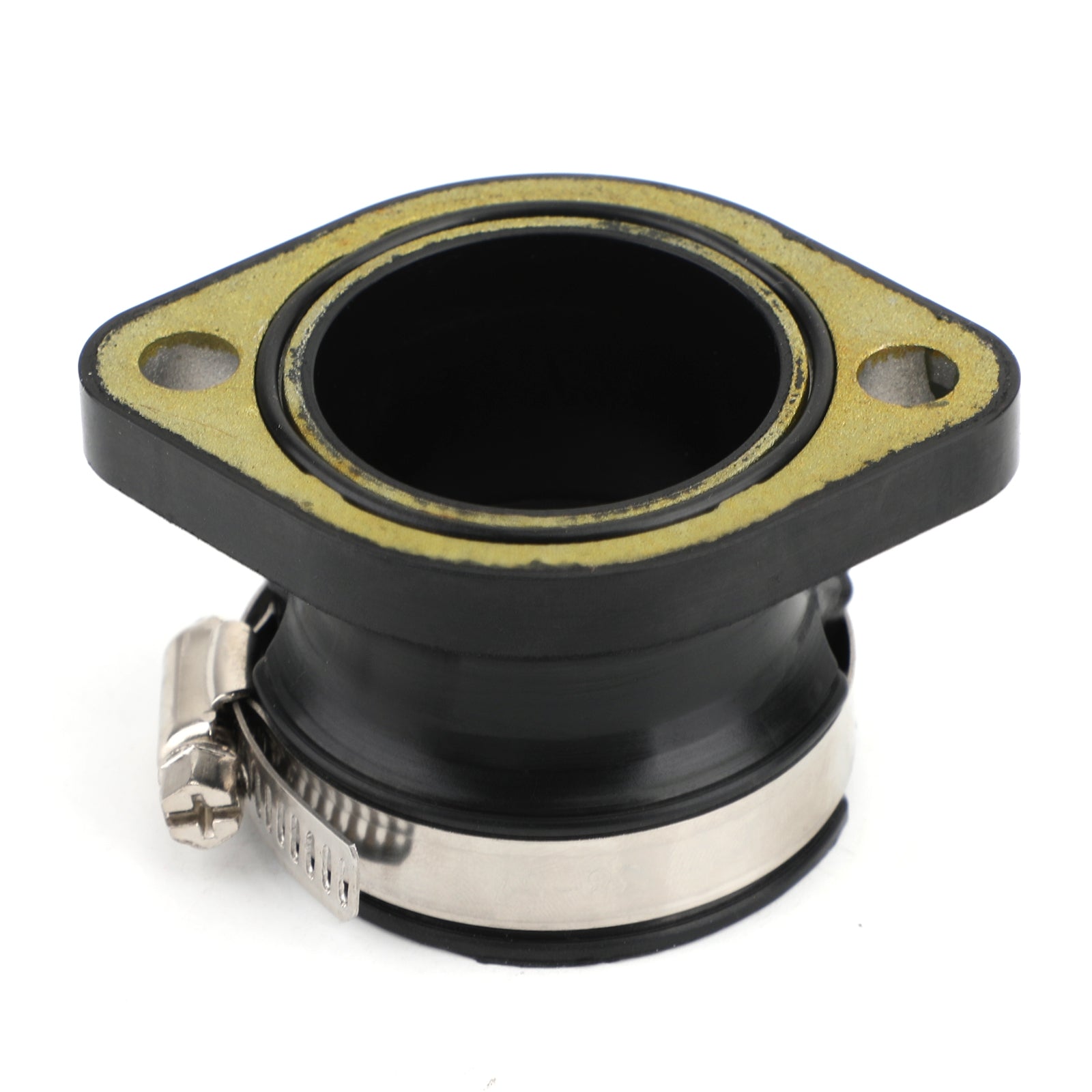 2 PCS Carburetor Flange Carb Intake Boot for Polaris Classic Touring Indy Longtrak Reverse RMK SKS Sport Touring Superssport Supertrak TrailGeneric