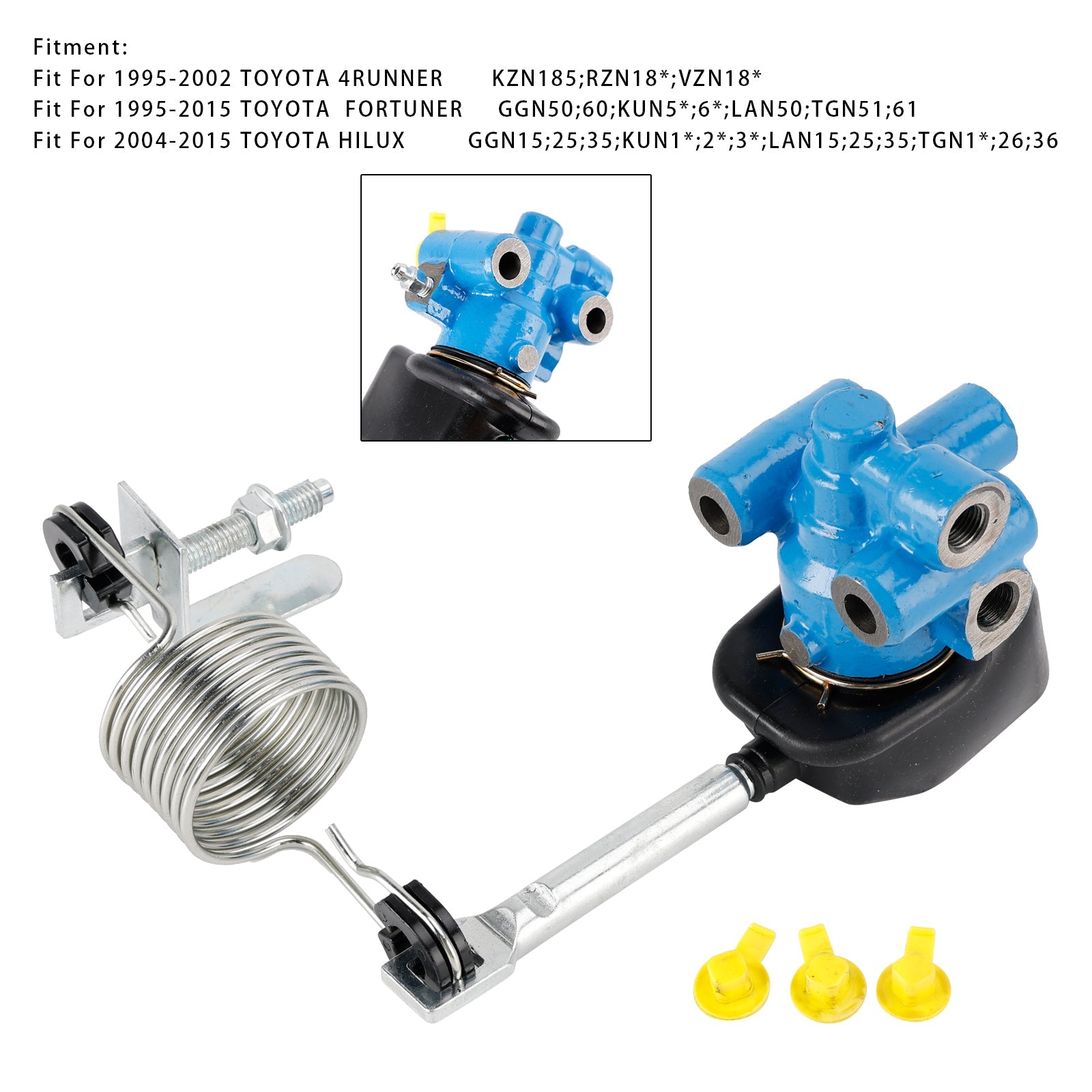 1995-2015 TOYOTA FORTUNER Brake Load Sensing Valve With Spring ASSY 47900-35490