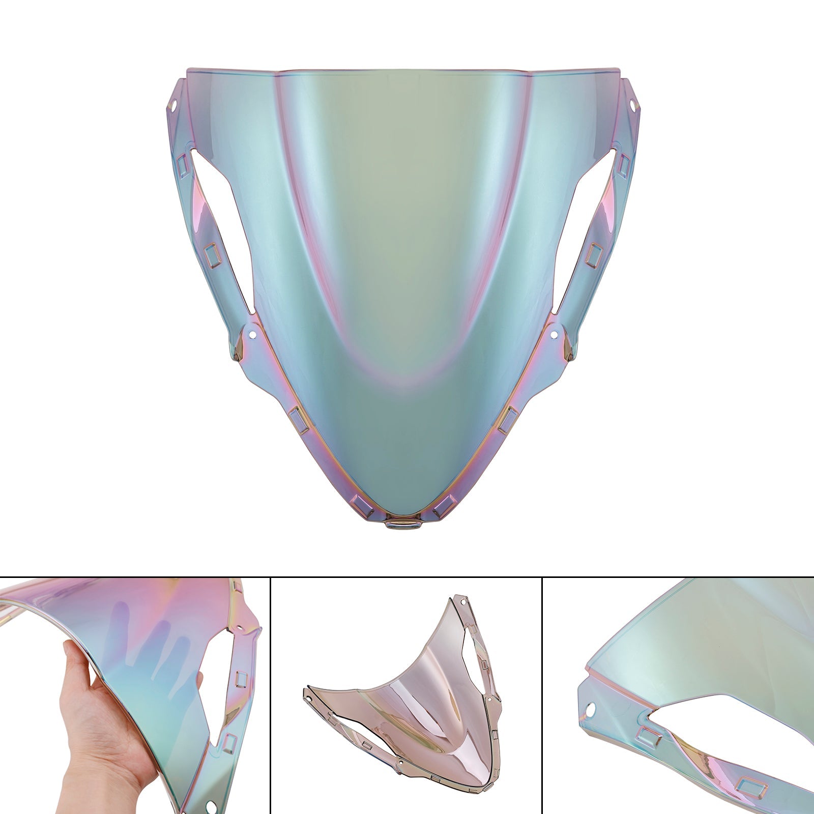 Windshield Windscreen for Kawasaki ZX6R 636 2024-2025