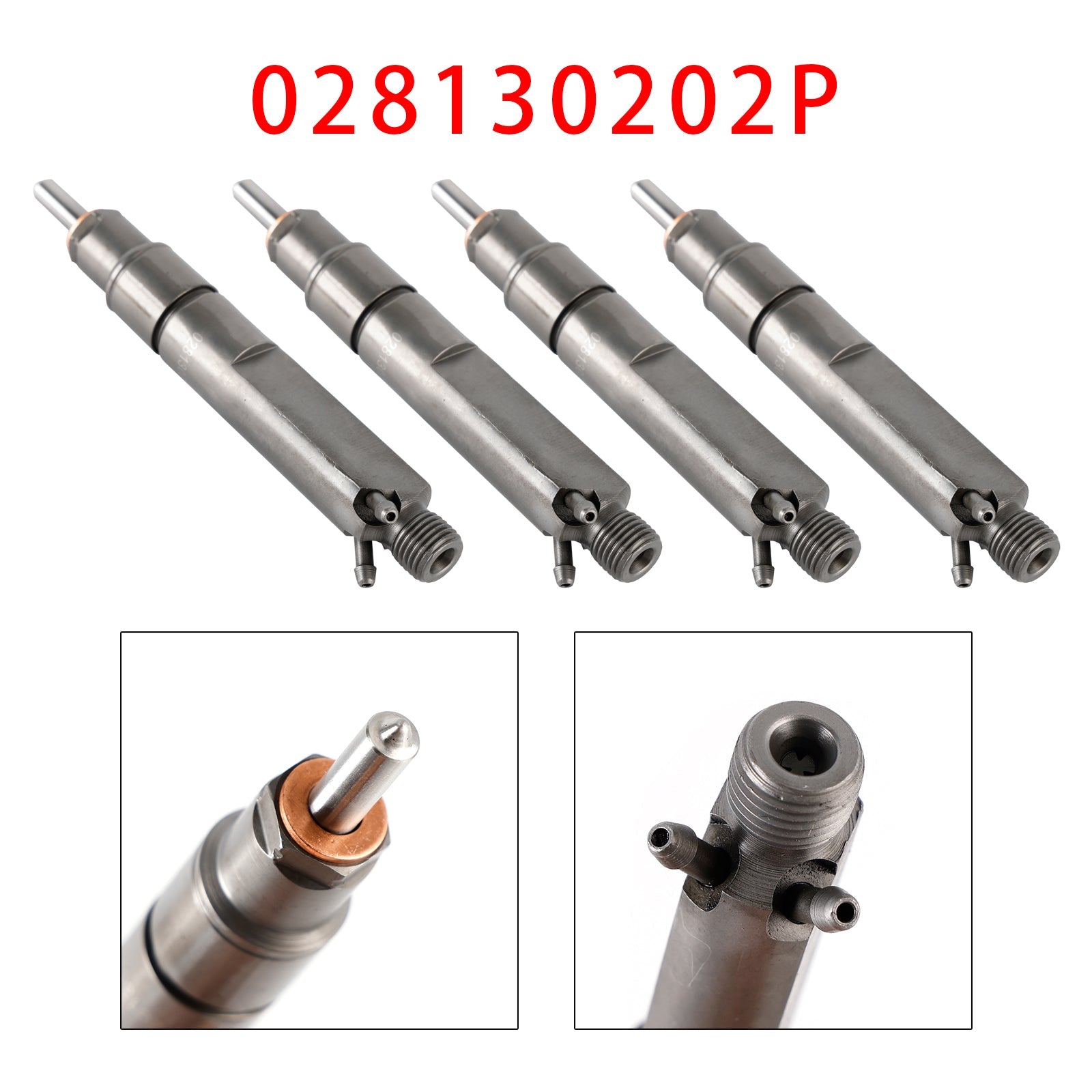 4Pcs Fuel Injector For Volkswagen Golf Jetta Beetle 1.9L Diesel 028130202P