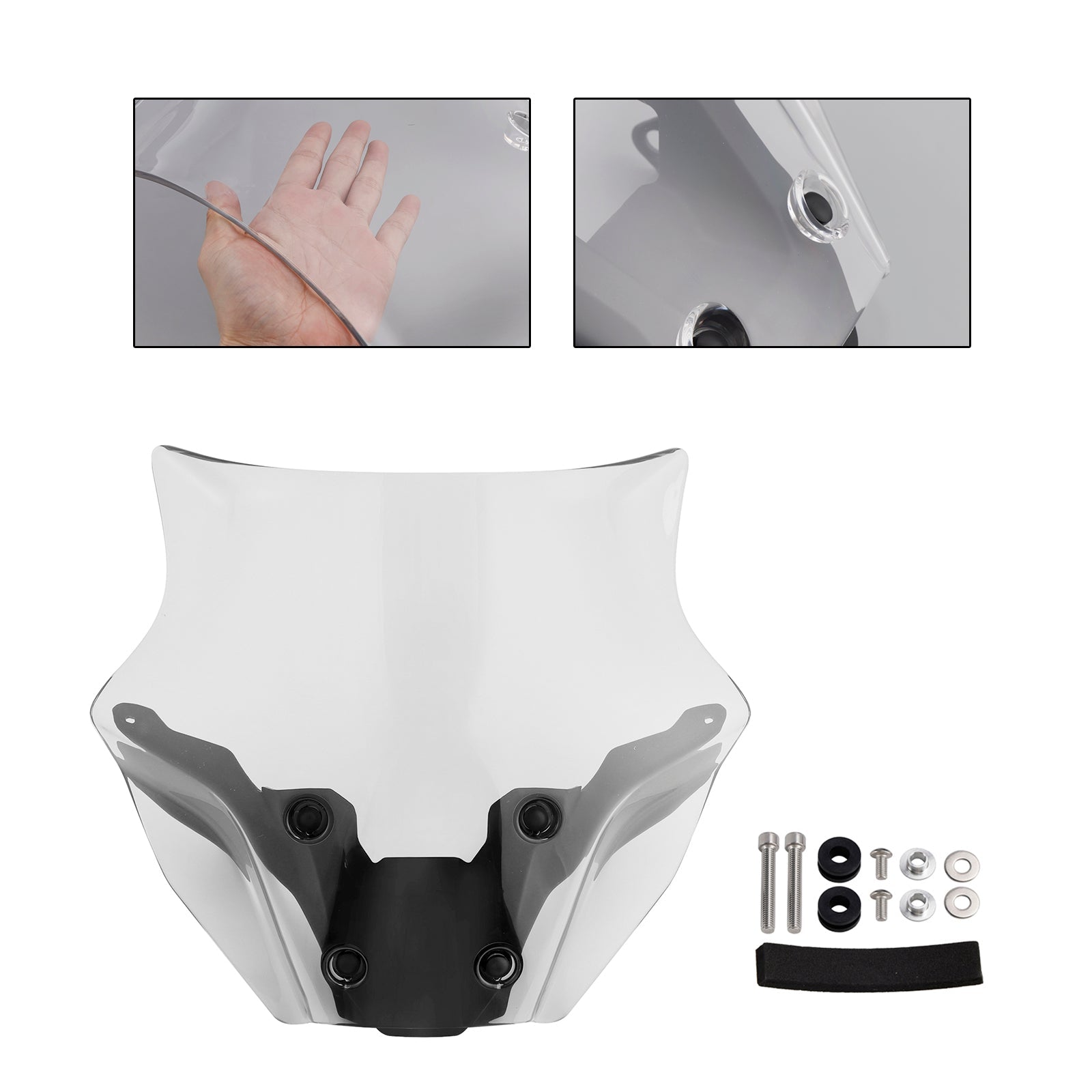 2024-2025 야마하 MT-09/SP 윈드실드 윈드스크린 + 브라켓