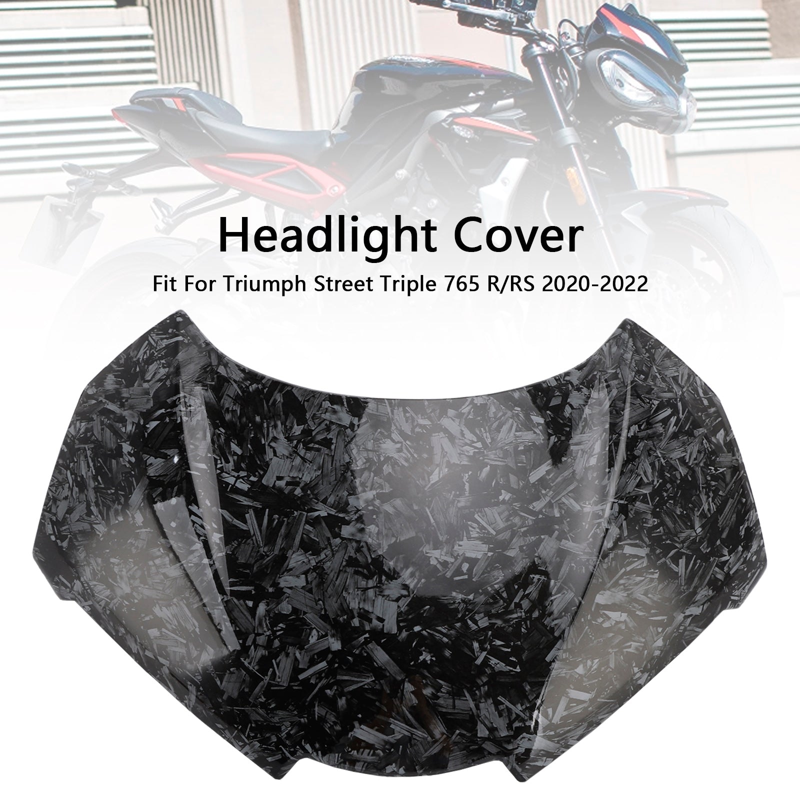 2020-2022 Street Triple 765 R/RS Front Nose Headlight Cover Fairing