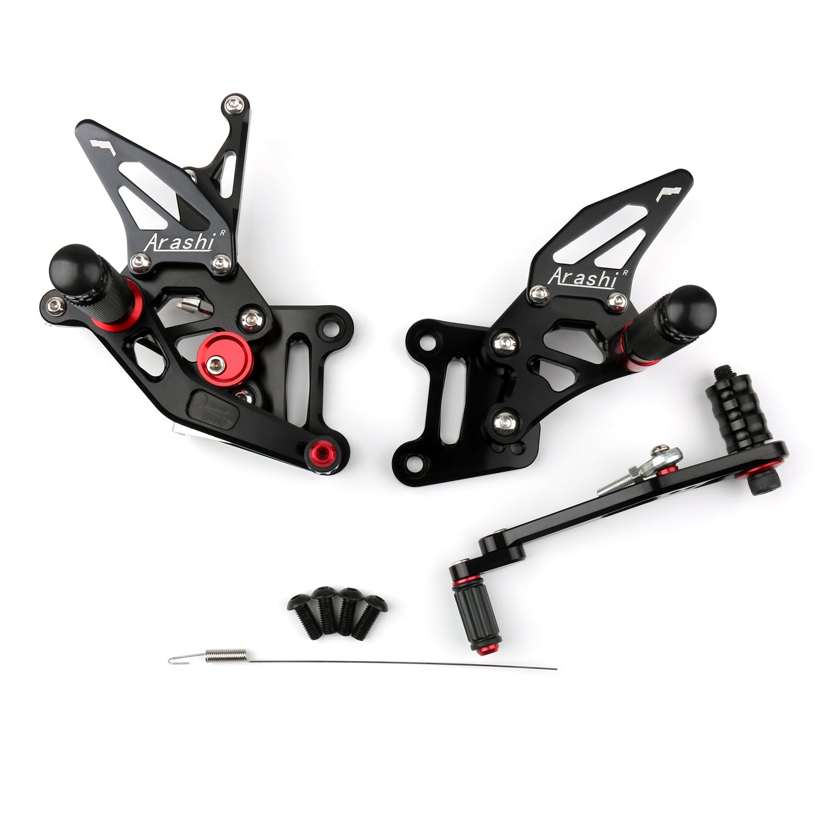 2017-2023 Suzuki GSX-R1000 GSX-R1000R GSX-R1000X / ABS CNC Aluminum Rearsets Footpegs