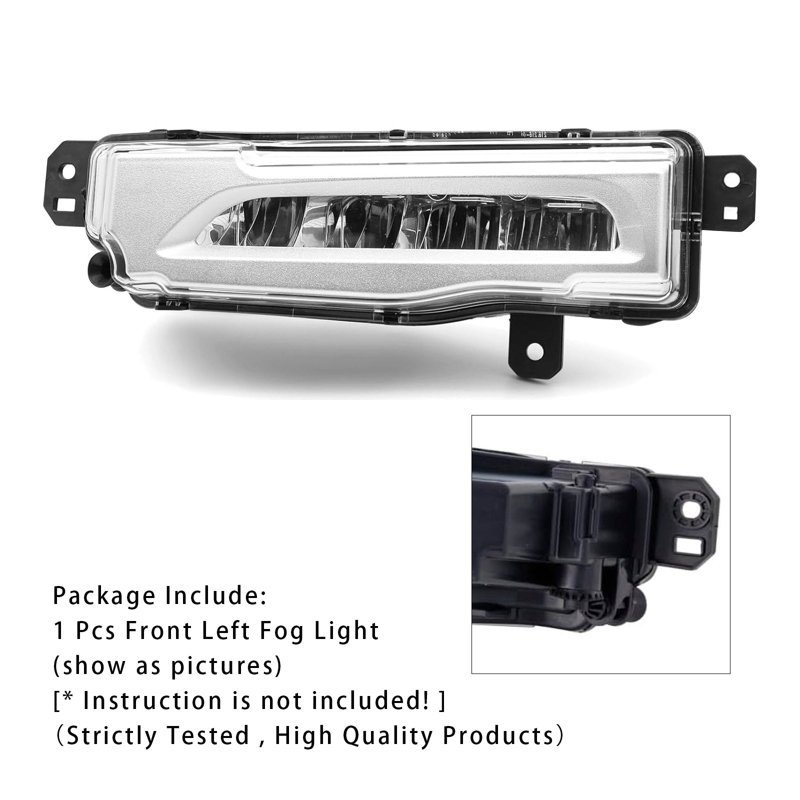 2018-2022 BMW X5 G05 1 Pcs LED Front Left Fog Light 63177406365