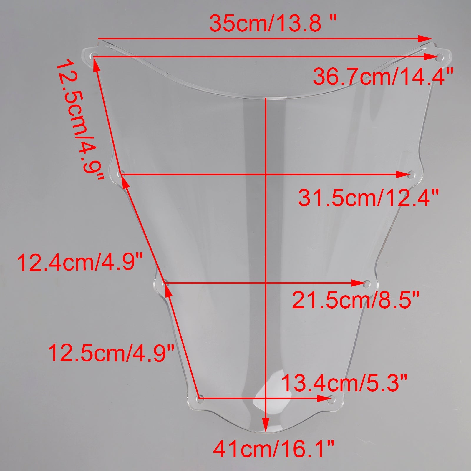 Windshield WindScreen fit for Aprilia RSV1000 2003-2006