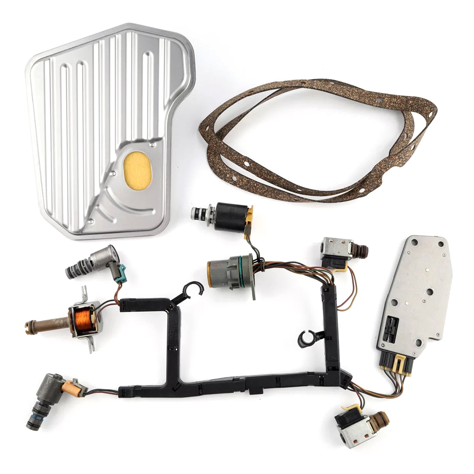 9PCS 4L60E 4L65E Transmission Solenoid Kit For 1993-05 GM EPC Shift TCC 3-2 PWM