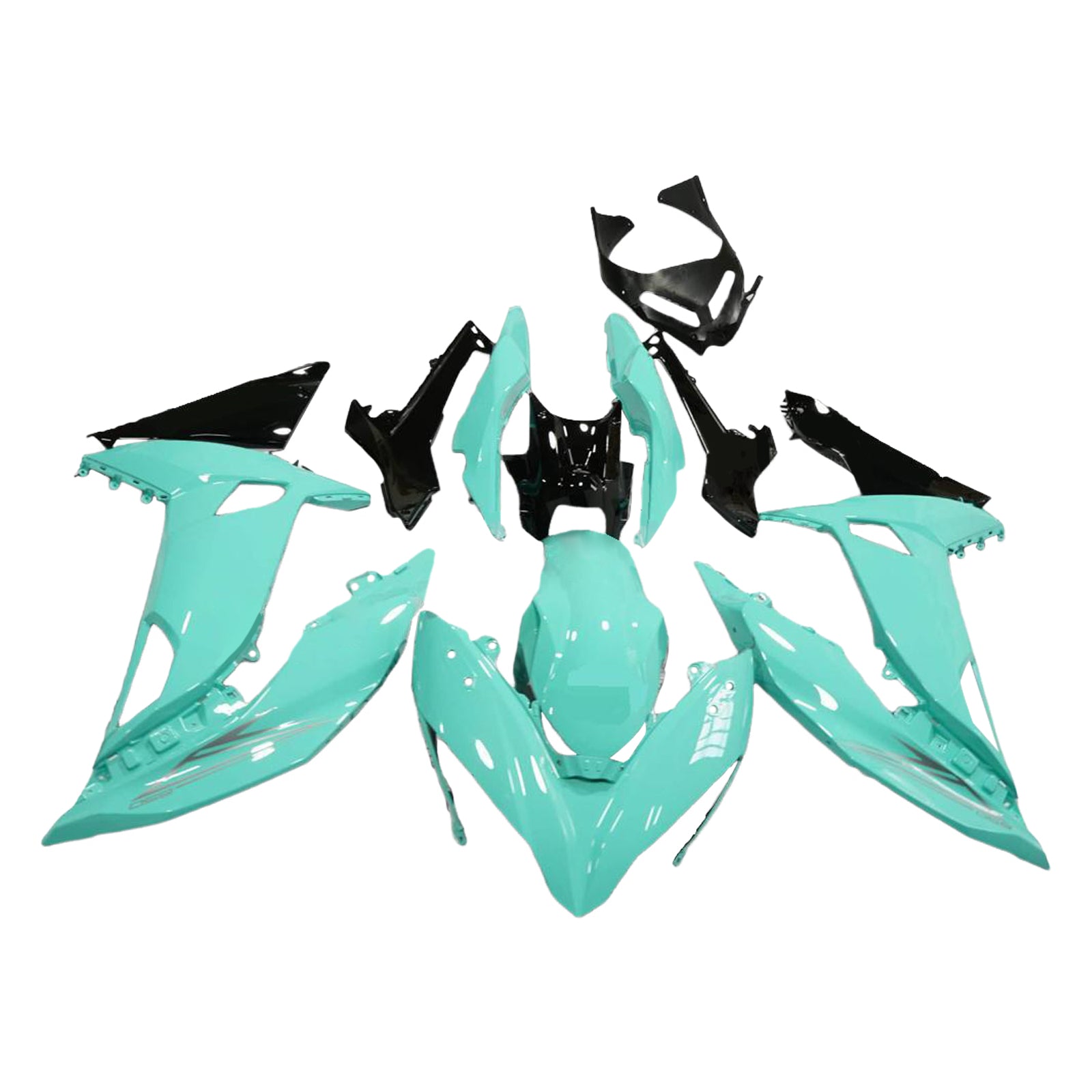 Kawasaki ER6F/Ninja650R 2017-2019 Fairing Kit Bodywork Plastic ABS