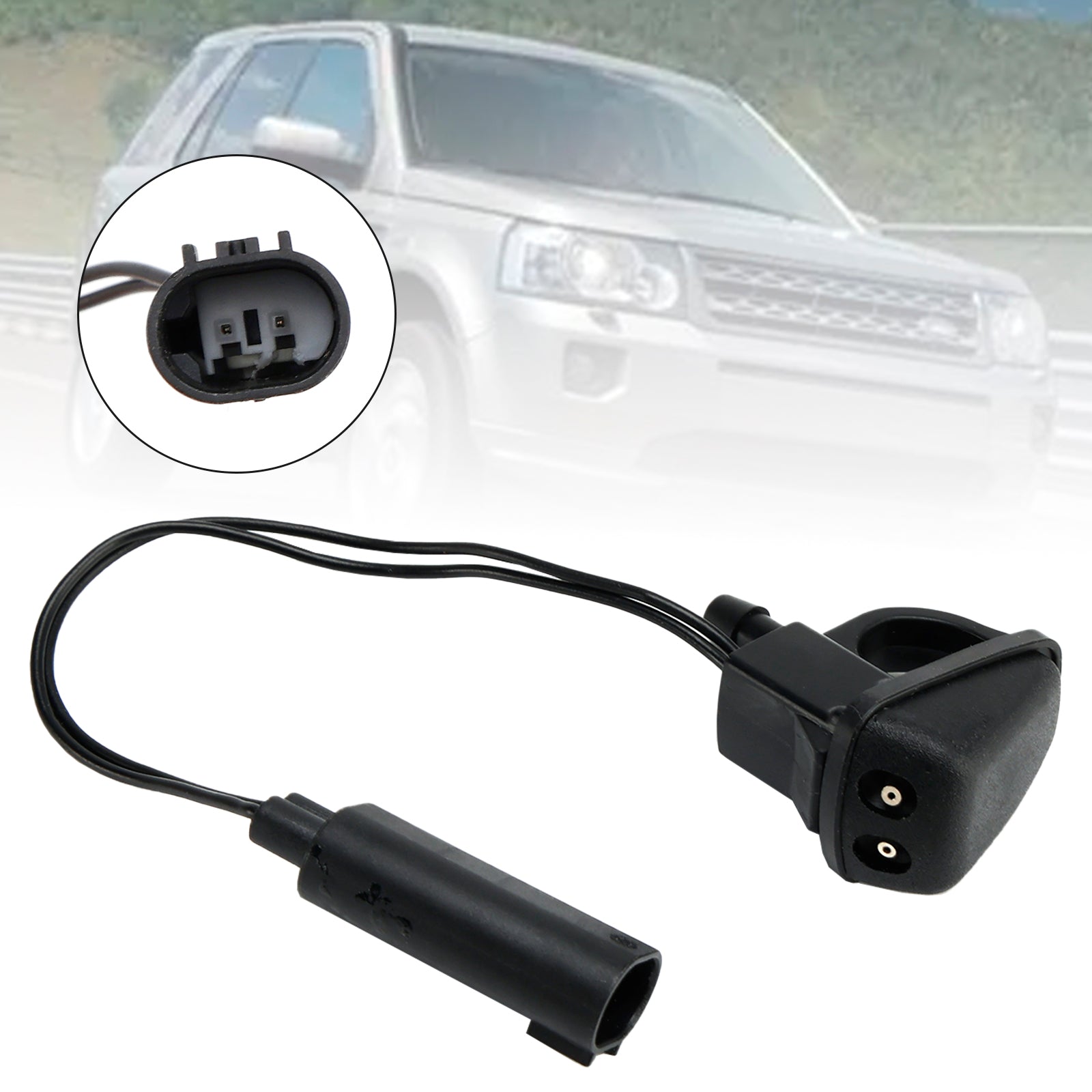 2006-2014 Land Rover Freelander 2 Front Headlight Spray Washer Nozzle Right