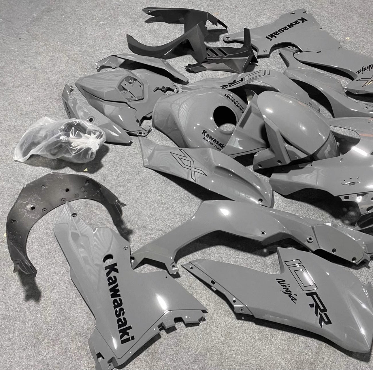 Amotopart Kawasaki ZX-10R ZX-10RR 2021-2025 Fairing Kit Bodywork ABS