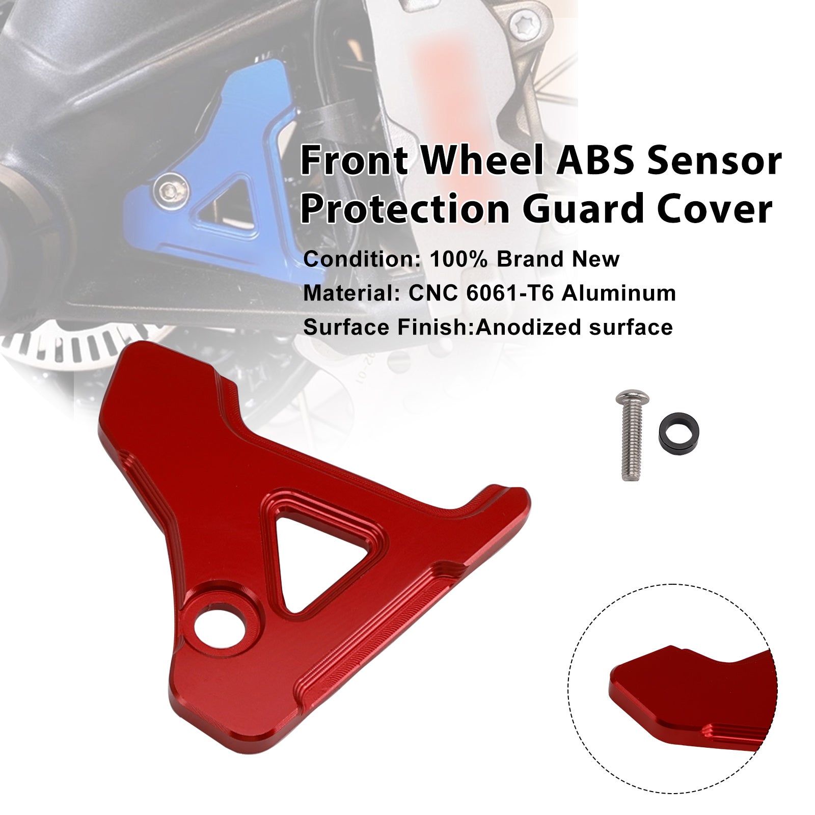 Front Wheel ABS Sensor Protection Guard For BMW R1300GS / ADV 23-25