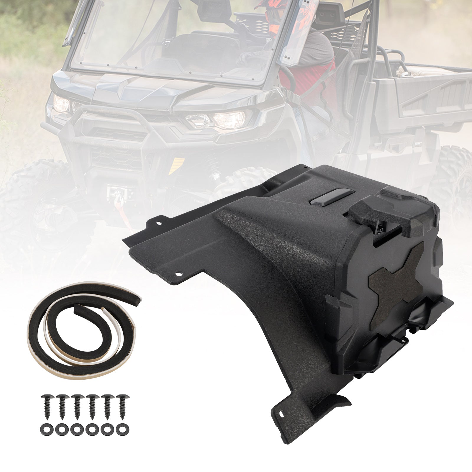 Tablet Mount Holder Storage Box & For Can-Am Defender Hd5 Hd8 Hd10 Max 16-24