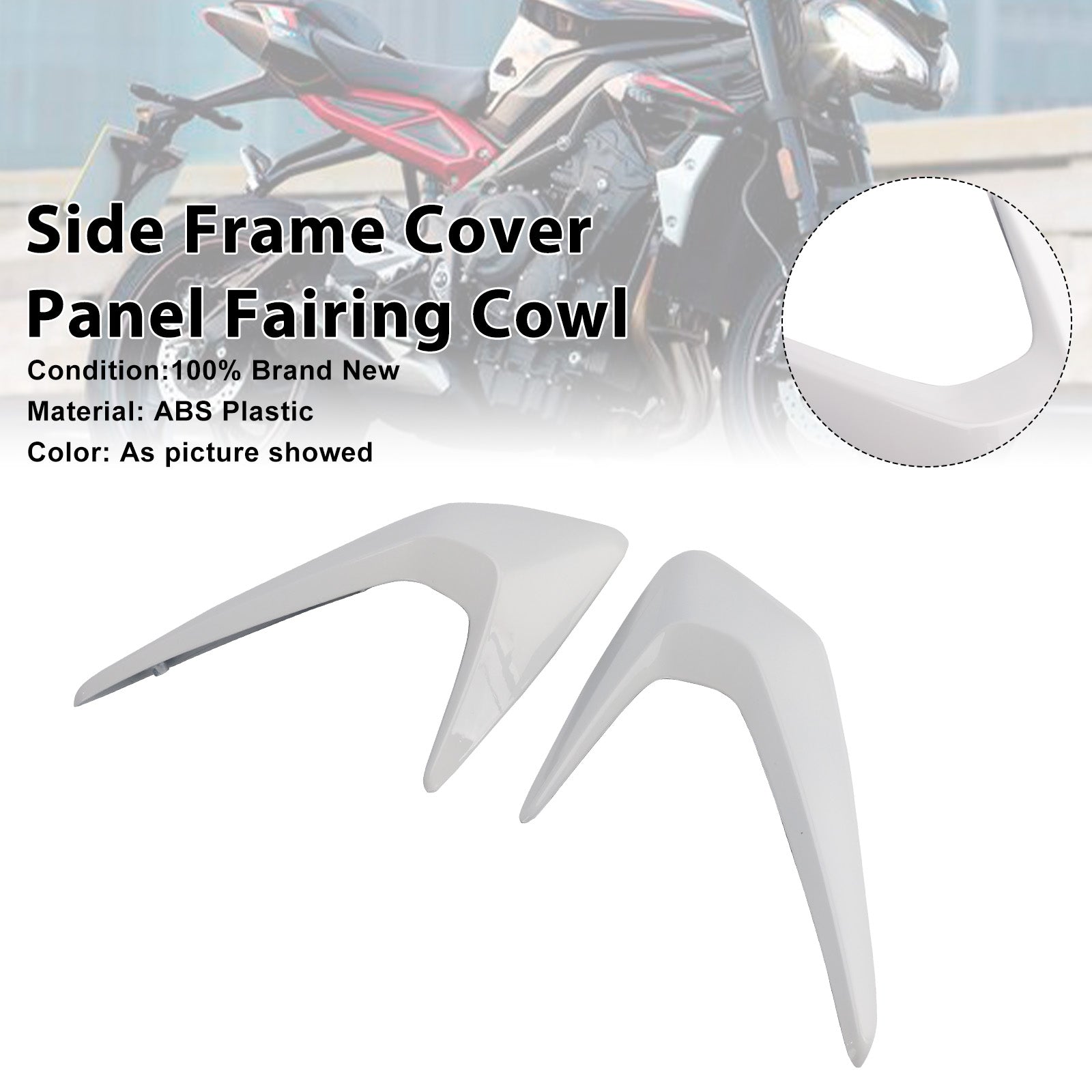 2020-2022 Street Triple 765 R/RS Side Frame Cover Panel Fairing