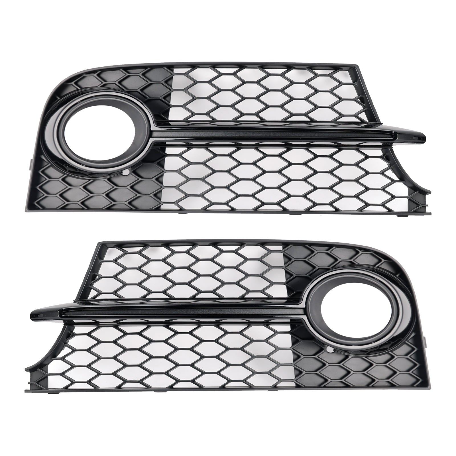 2011-2014 Audi TT MK2 S-Line TTS Honeycomb Front Bumper Fog Light Grille