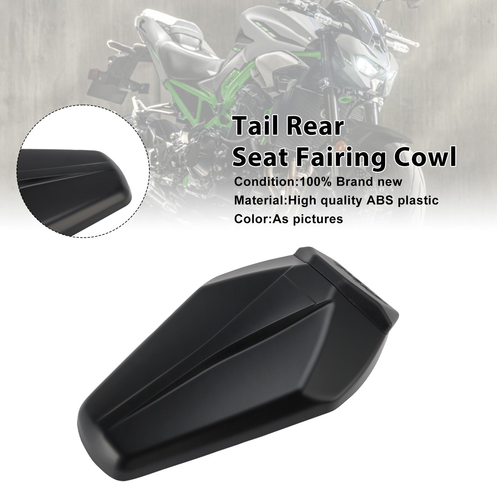 2025-2026 Kawasaki Z900 Z900SE Tail Rear Seat Fairing Cowl
