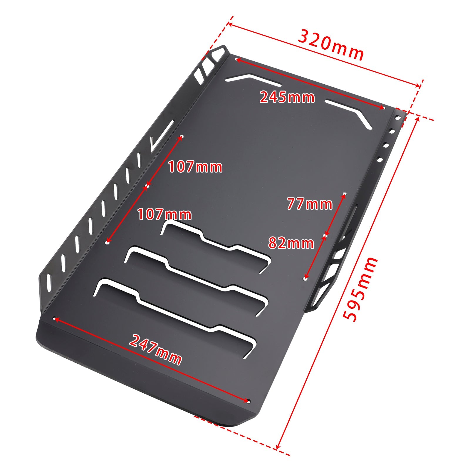 2014-2024 Electra Glide Ultra Limited FLHTK ALU Skid Plate Chassis Protector