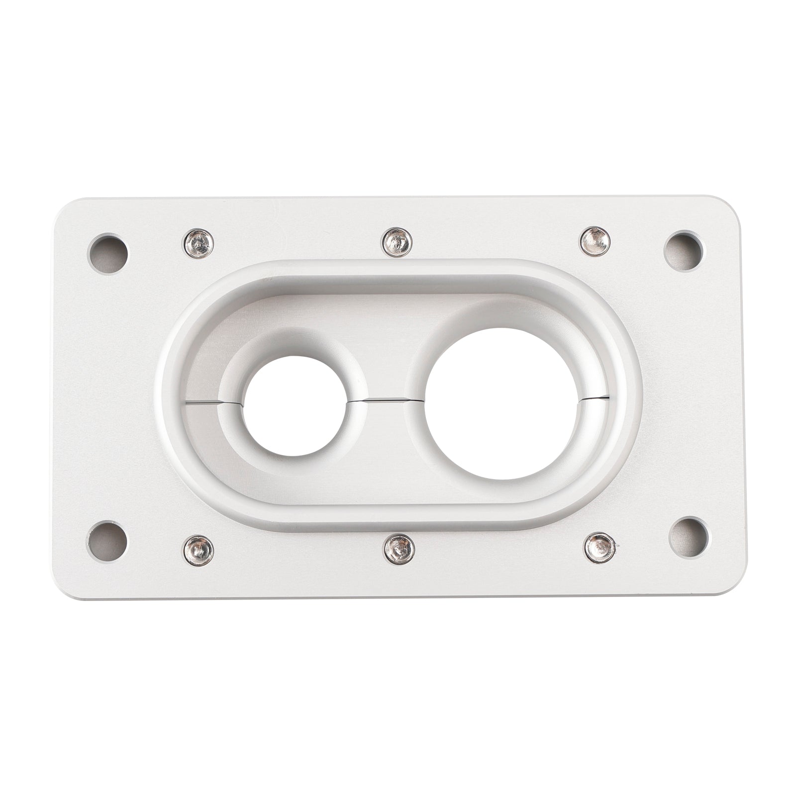 2Pack Aluminum Fire Wall Pass Through Raw Bracket For Holley Terminator x Max