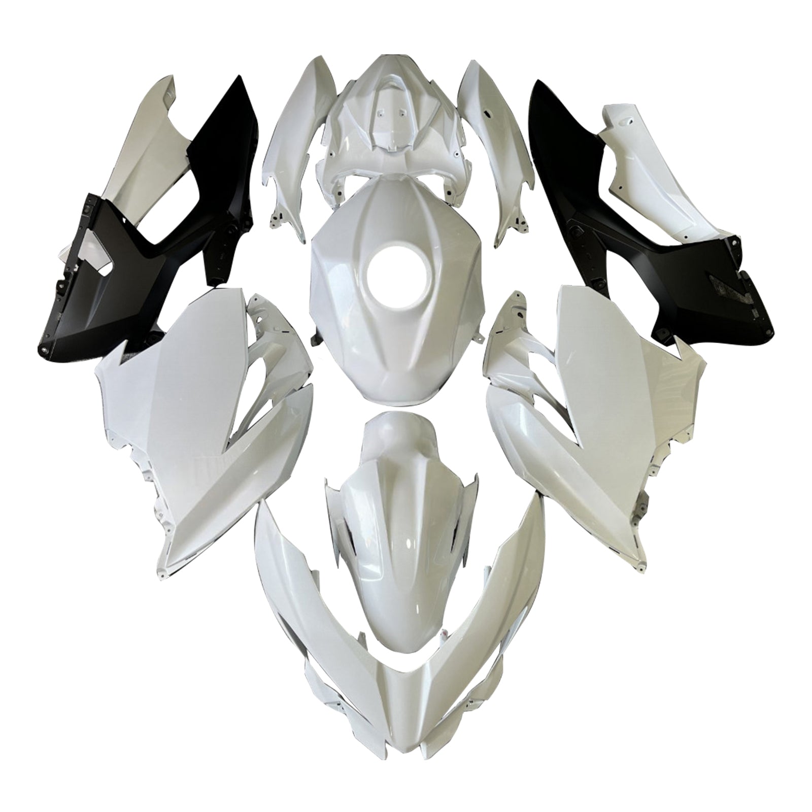 Injection Fairing Kit Bodywork Plastic ABS fit For Kawasaki EX400 Ninja400 2018-2024