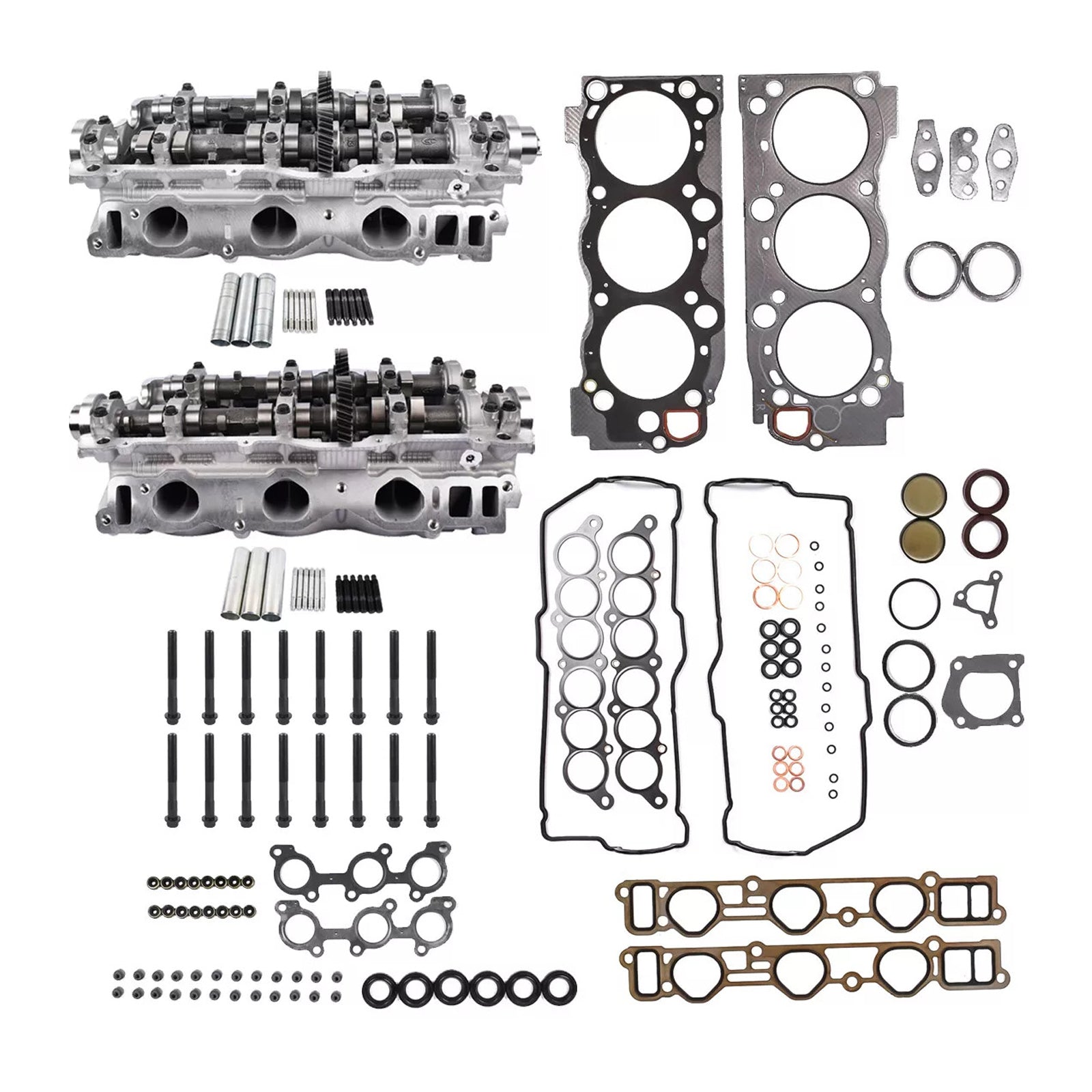 2000-2004 TOYOTA TUNDRA 3.4L 2PCS Cylinder Head & Gaskets & Bolts 11101-69136 1305362050