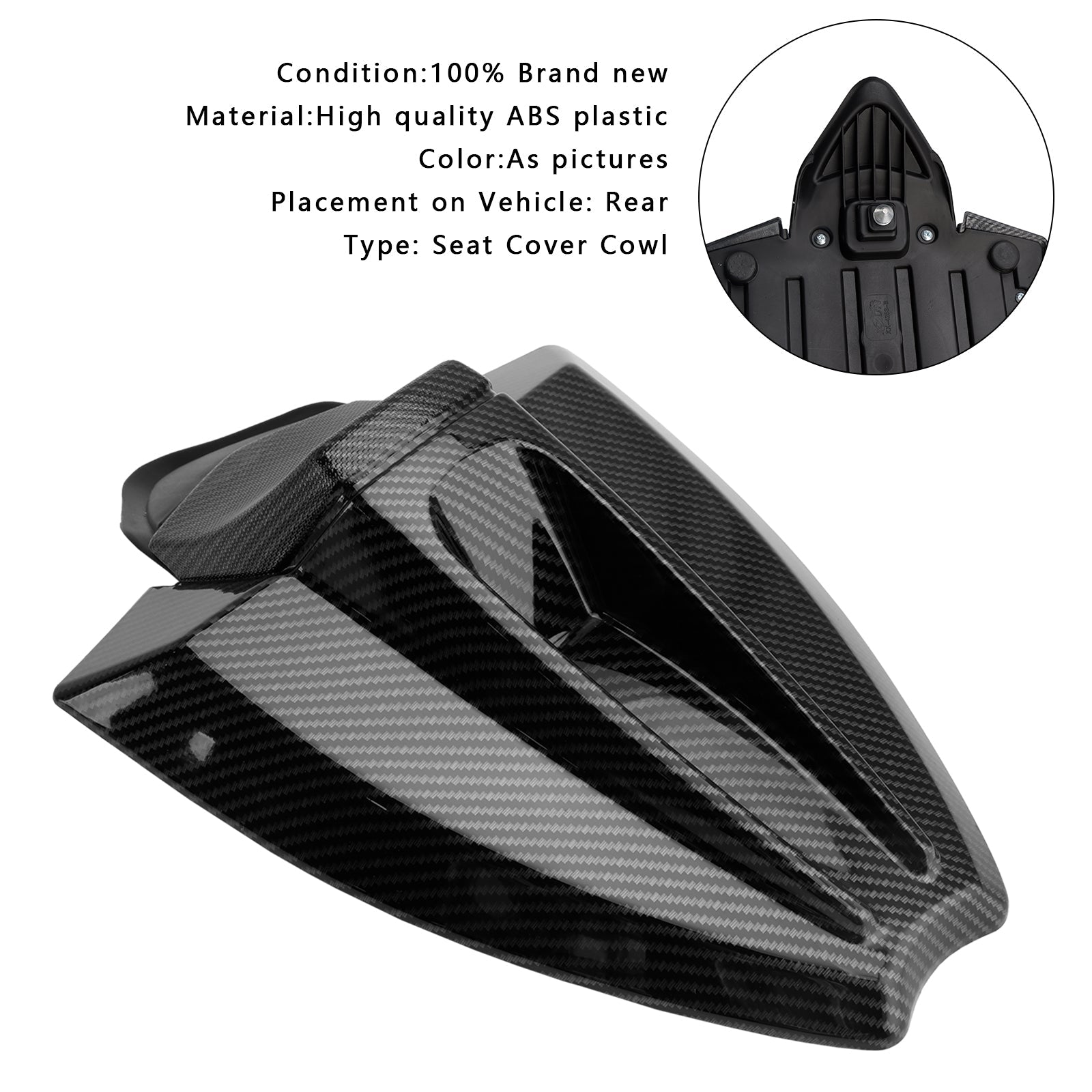 2024-2025 Aprilia RS 457 Tail Rear Seat Cover Fairing Cowl