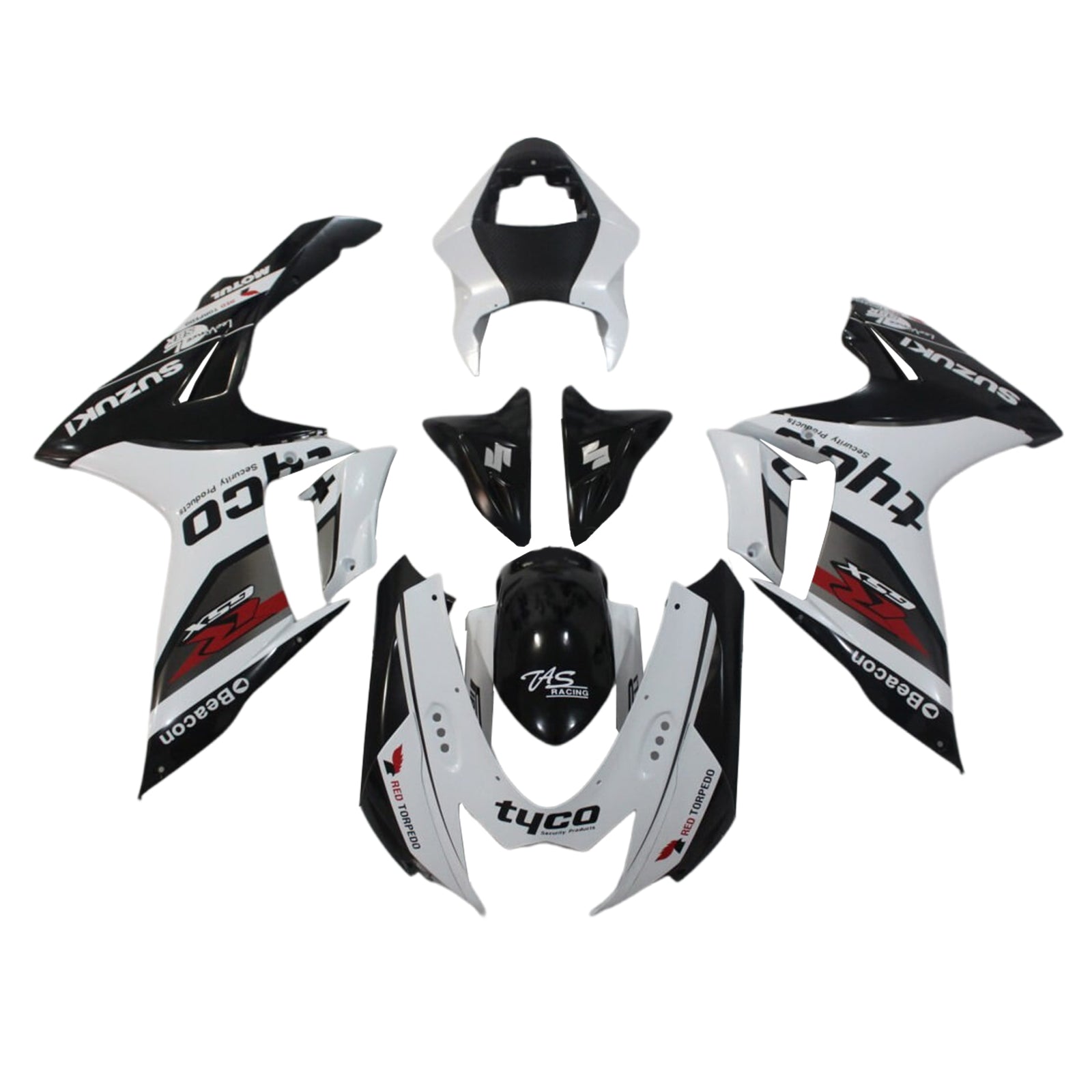 Amotopart Suzuki GSXR 600/750 2011-2025 K11 Fairing Kit Bodywork Plastic ABS