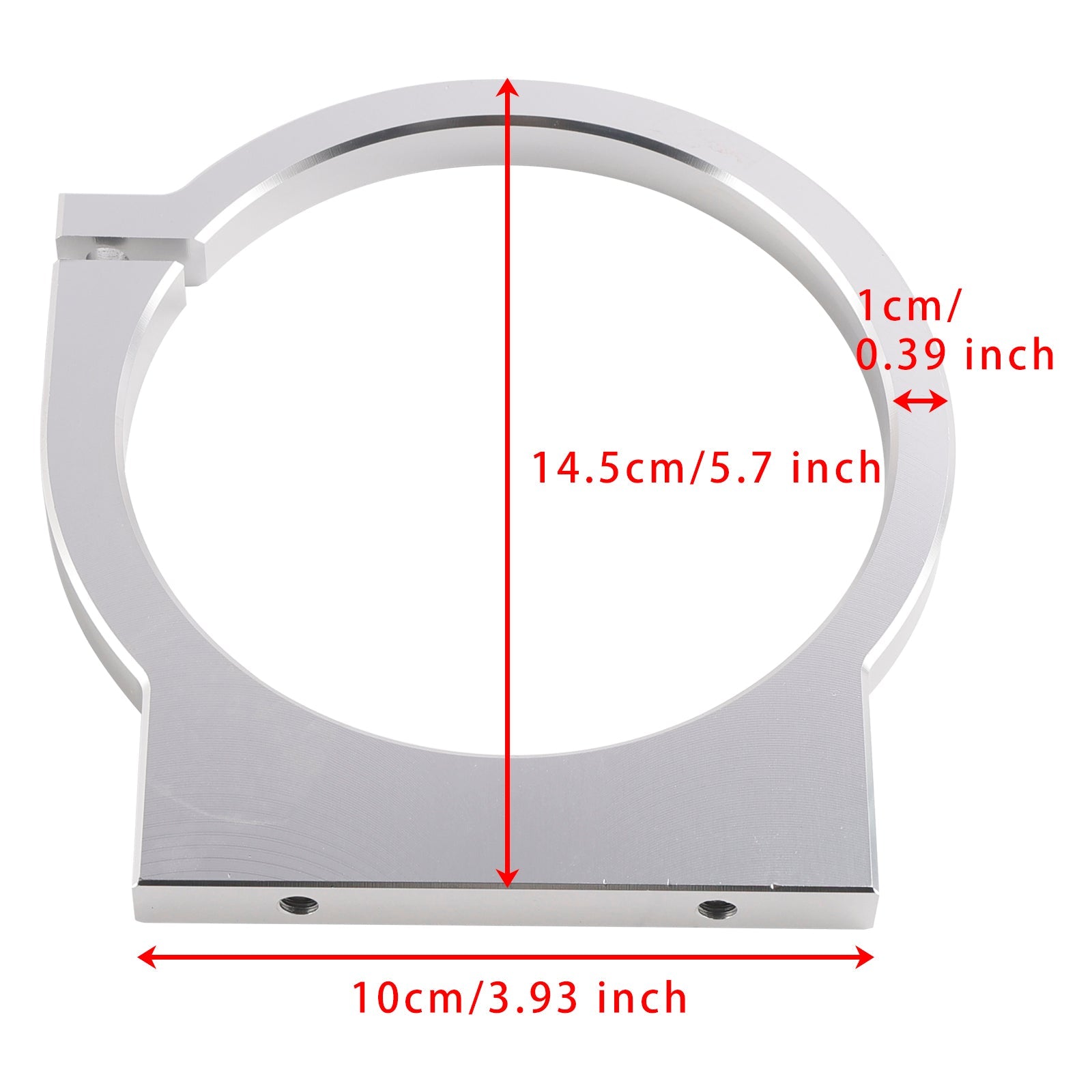 2파운드 아산화질소 병 브라켓 2.5 2 2파운드 4-3/8인치 병 직경 탱크 마운트