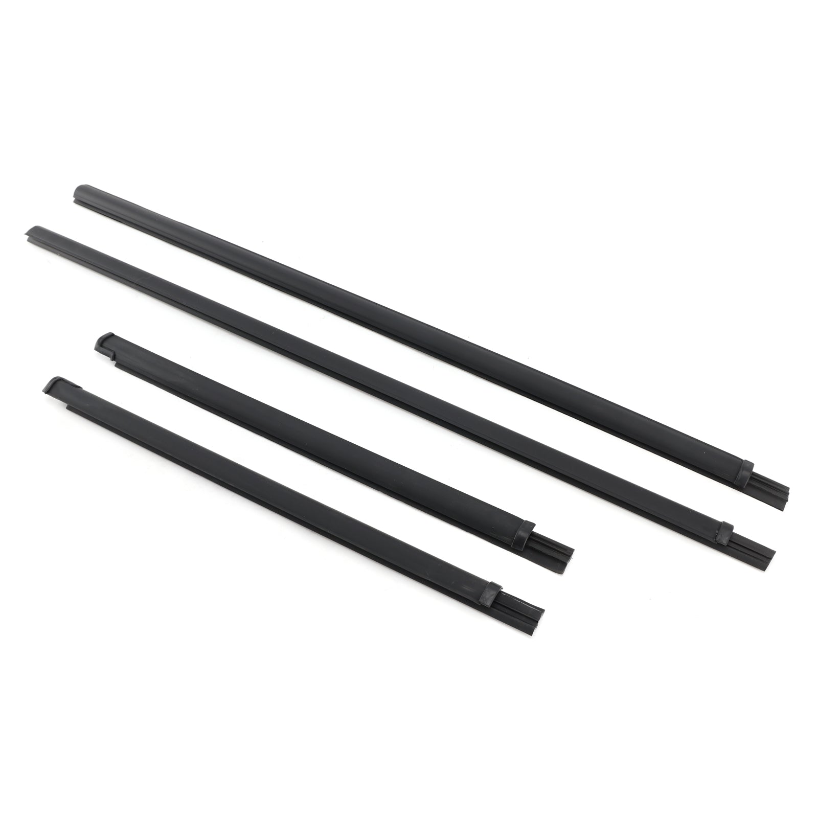 4PCS Weatherstrip Door Belt Seal Out For 1995-2004 Nissan Pathfinder Second generation R50