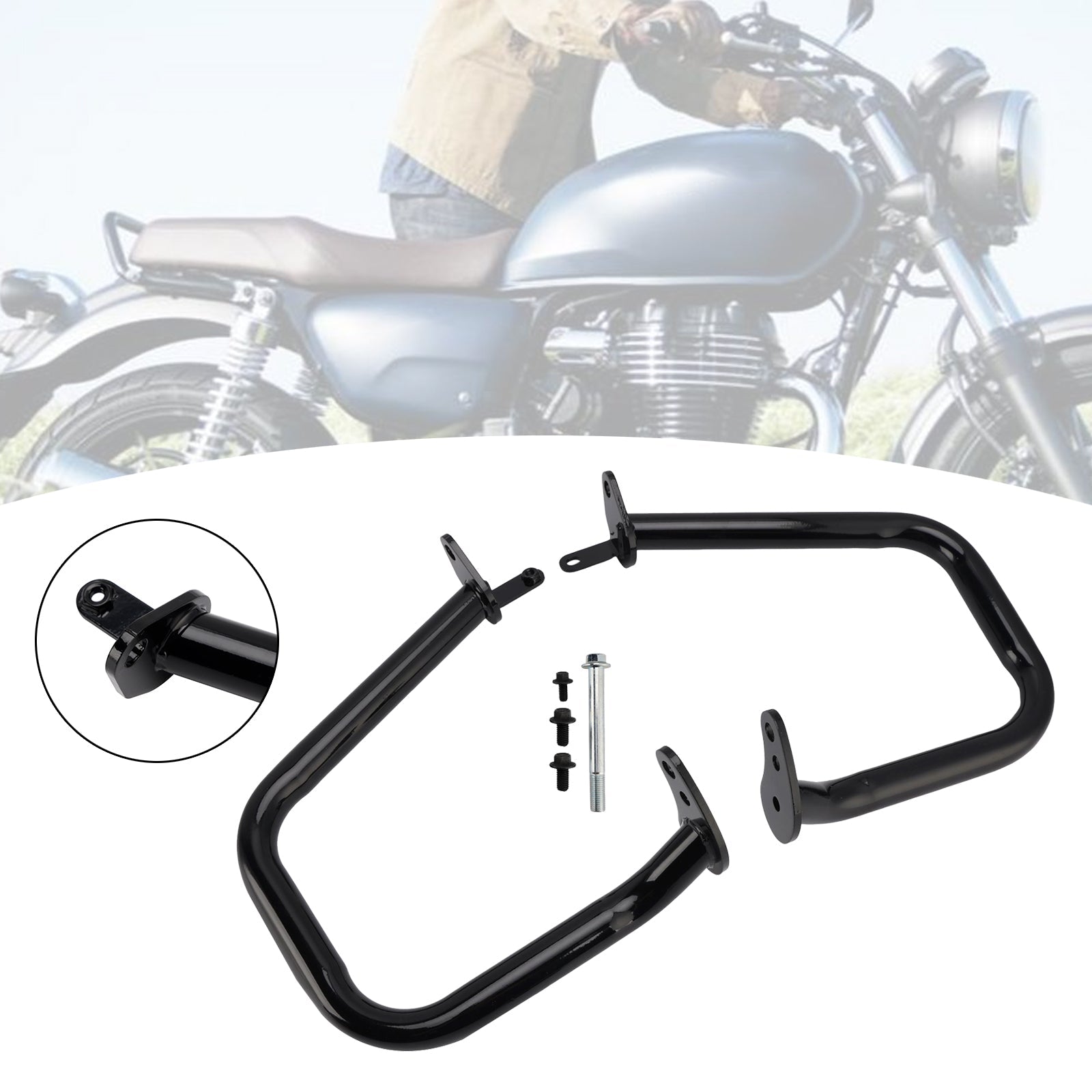 2021-2025 HONDA CB250 Engine Guard Frame Anti-Crash Bumper Protector