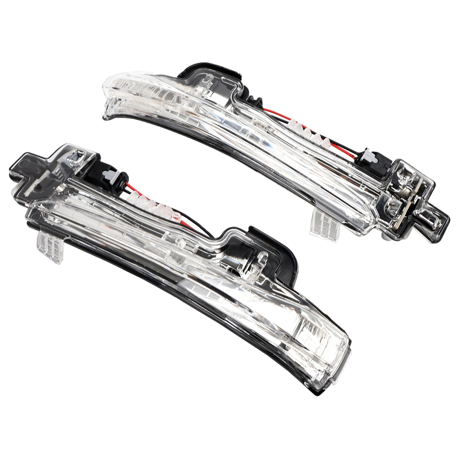 2Pcs Wing Mirror LED Signal Indicator Light For Volvo V40 S60 S80 V60 V70