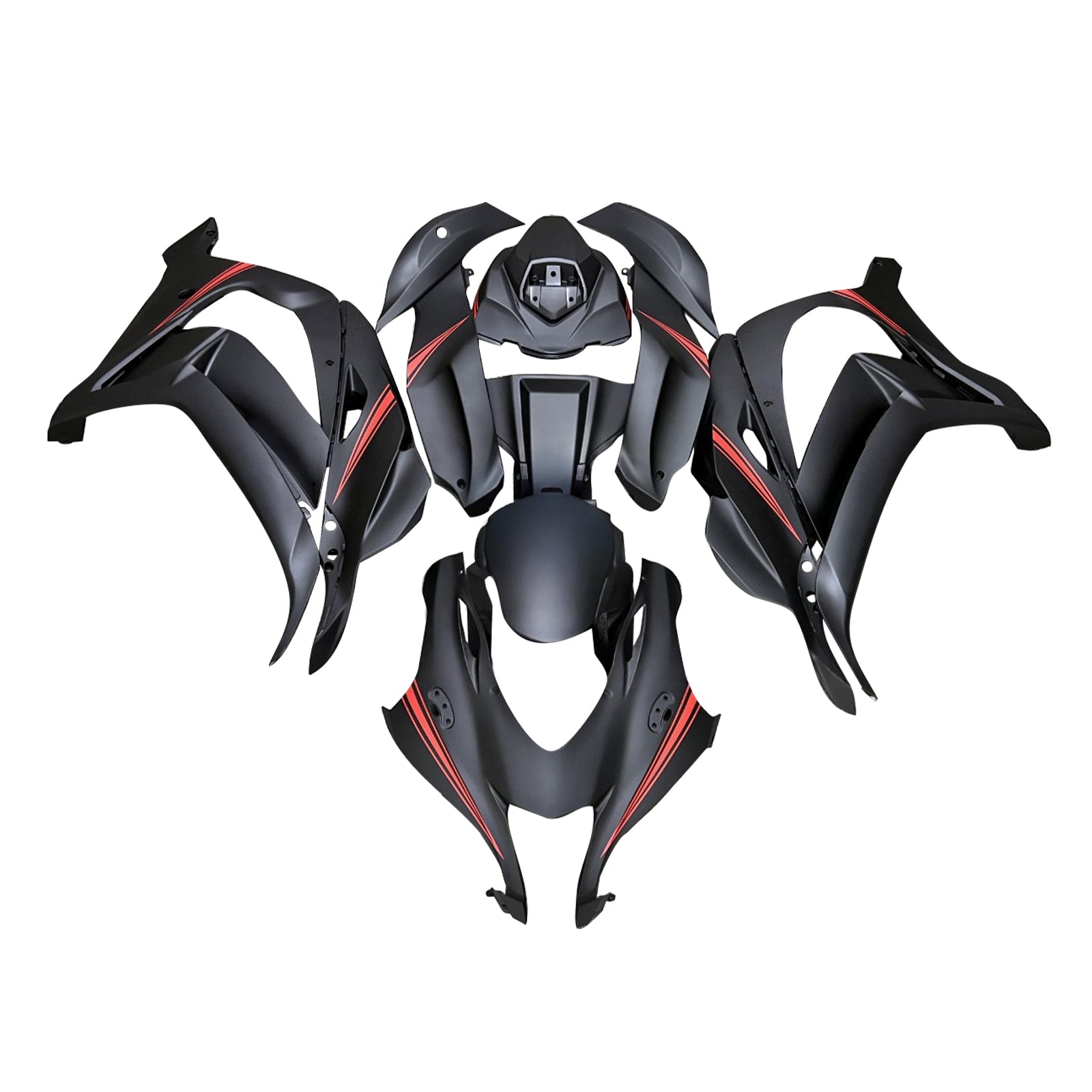 Injection Fairing Kit Bodywork Plastic ABS fit For Kawasaki ZX10R 2016-2020