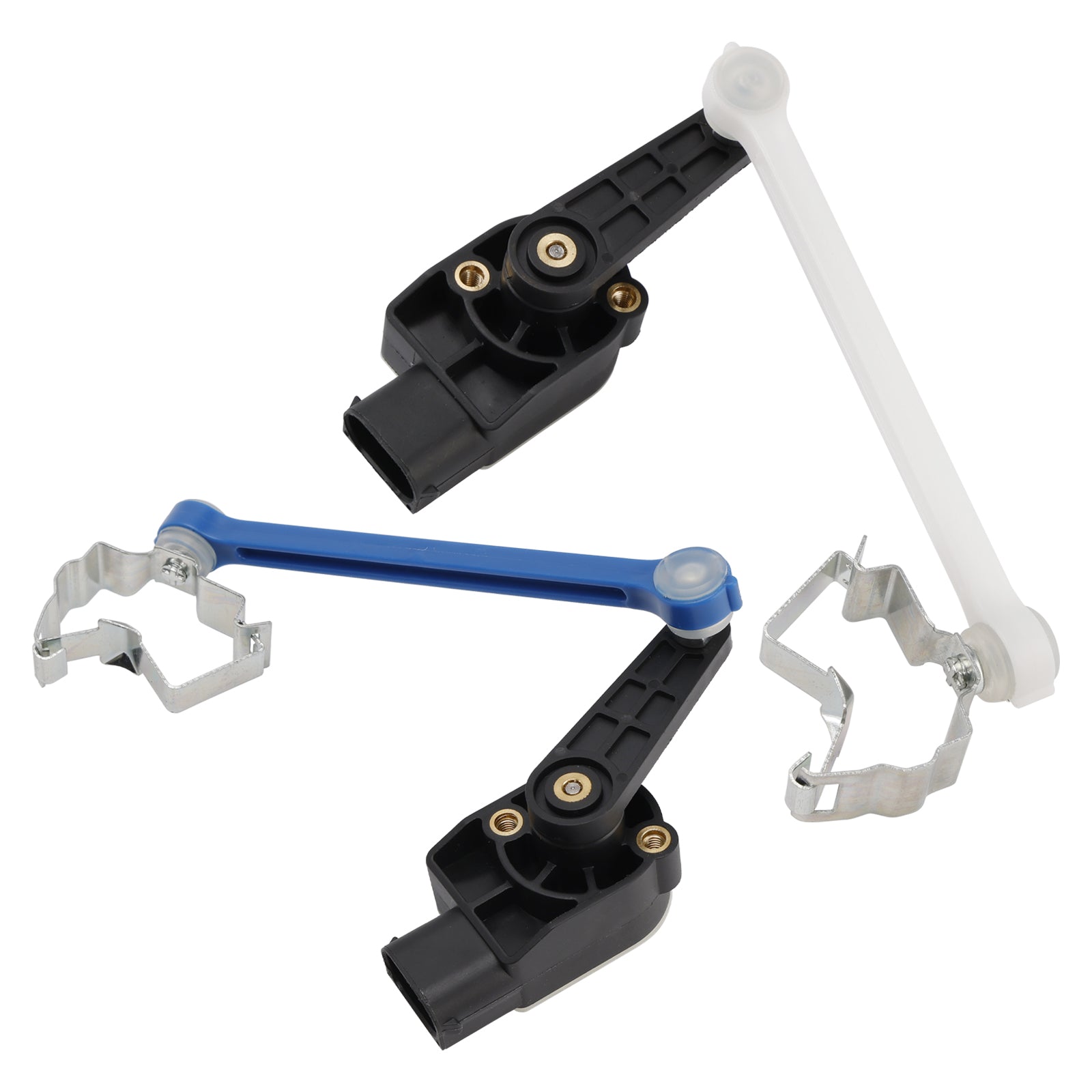 Pair Front Height Level Sensor For Audi A6 C5 Allroad Quattro 2000-2005