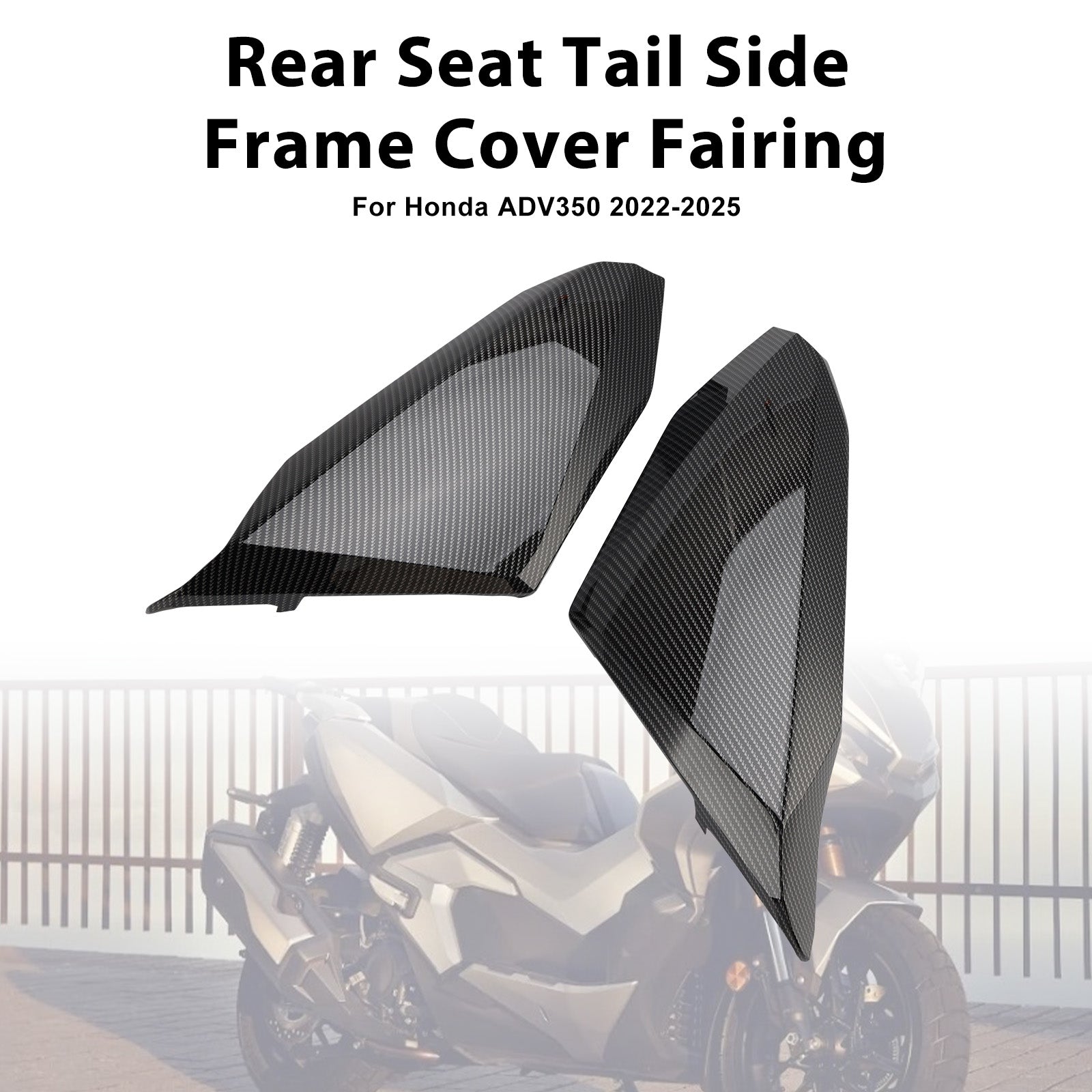 2022-2025 Honda ADV 350 Rear Seat Tail Side Frame Cover Fairing