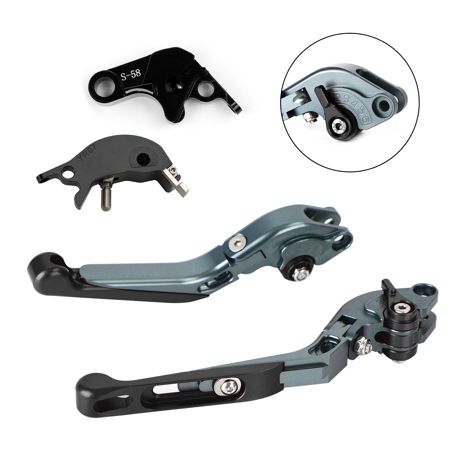 Adjustable Clutch Brake Lever fit for YAMAHA YZF R7 MT-10/SP FZ-10/SP 2022-23