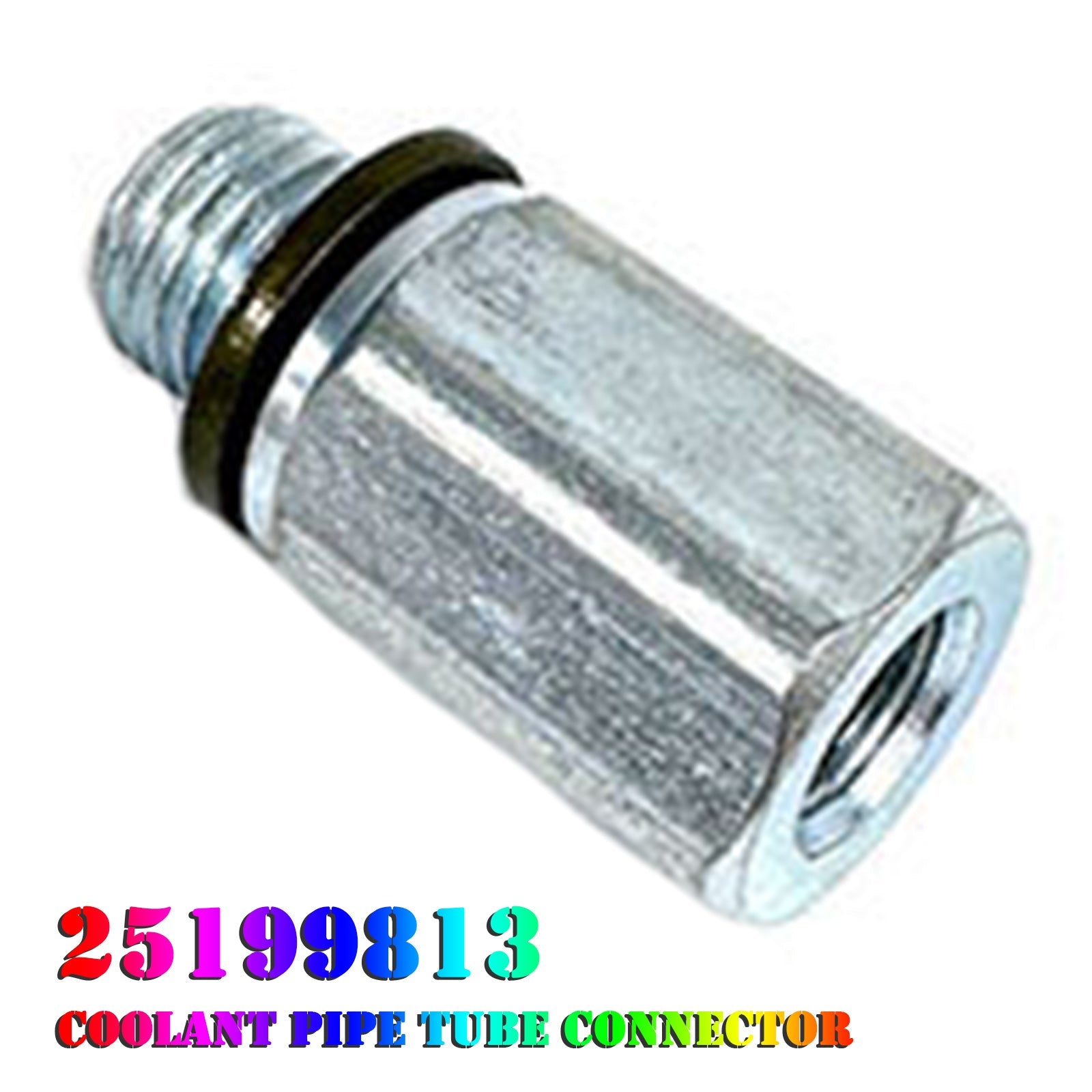 Turbocharger Feed Return Coolant Pipe Tube Connector 25199813 for Vauxhall